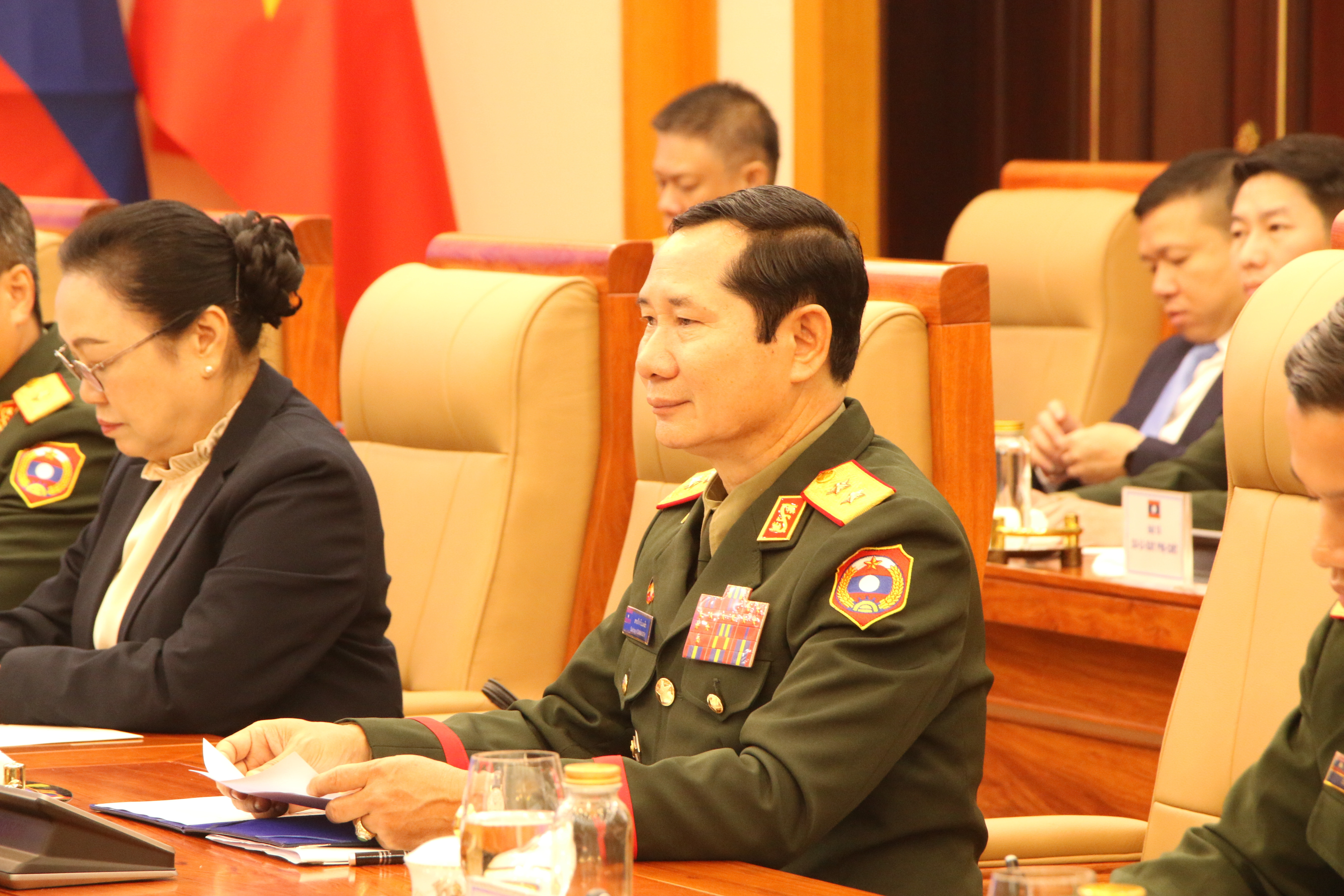 Tân Tổng tham mưu trưởng Quân đội Nhân dân Lào thăm chính thức Việt Nam - 14