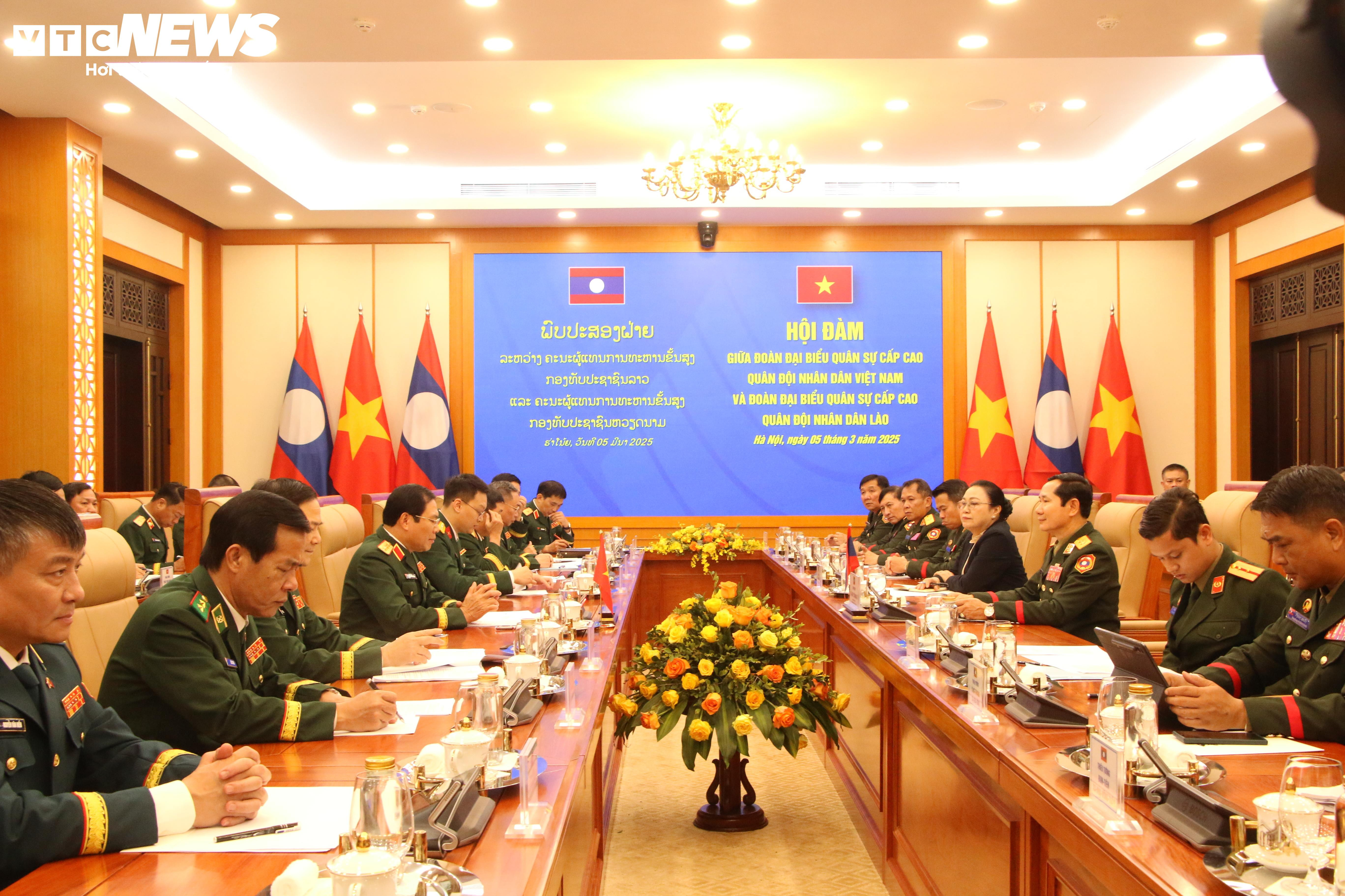 Tân Tổng tham mưu trưởng Quân đội Nhân dân Lào thăm chính thức Việt Nam - 12