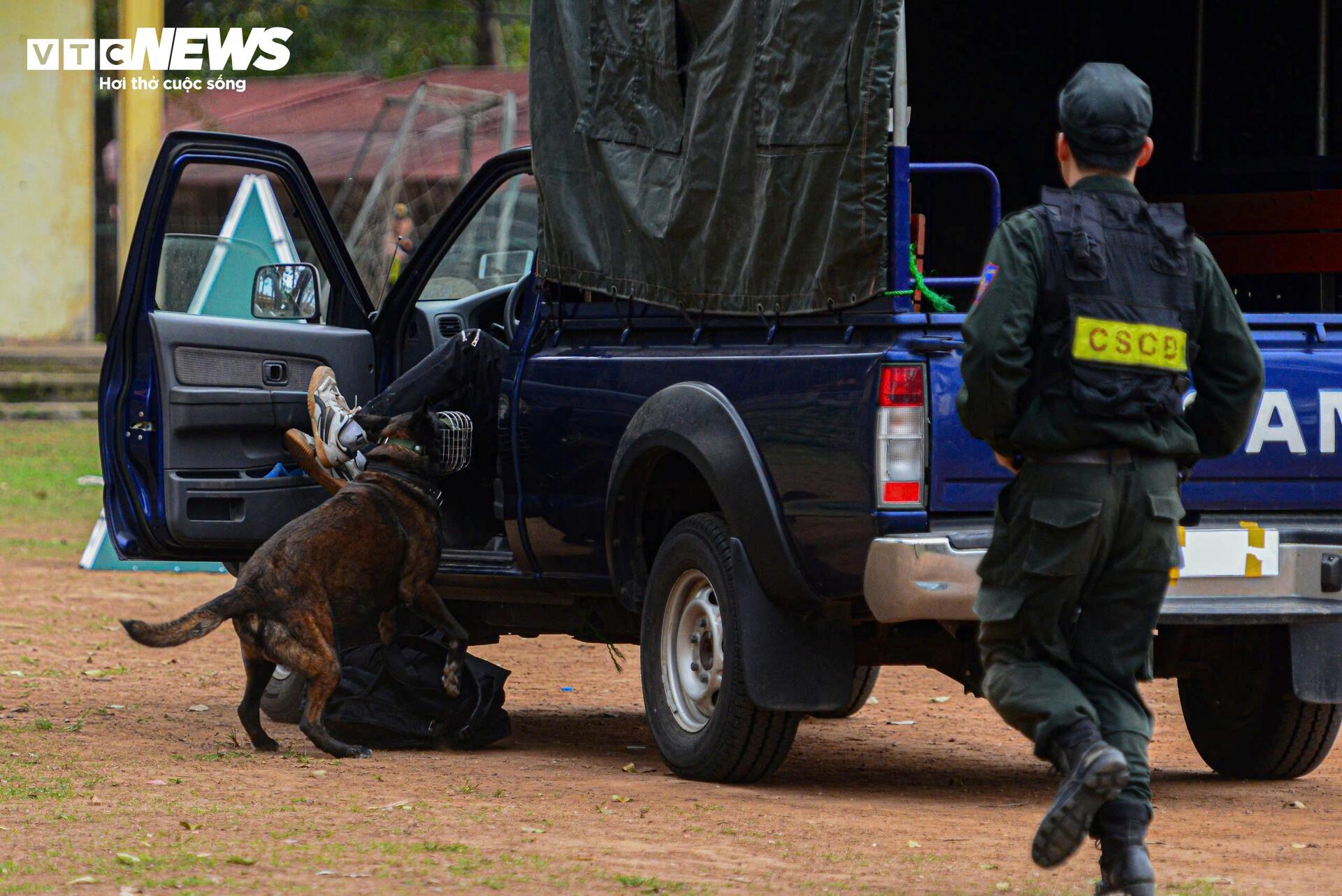 Cảnh khuyến trổ tài vượt vòng lửa, tìm ma tuý, dũng mãnh tấn công tội phạm - 9