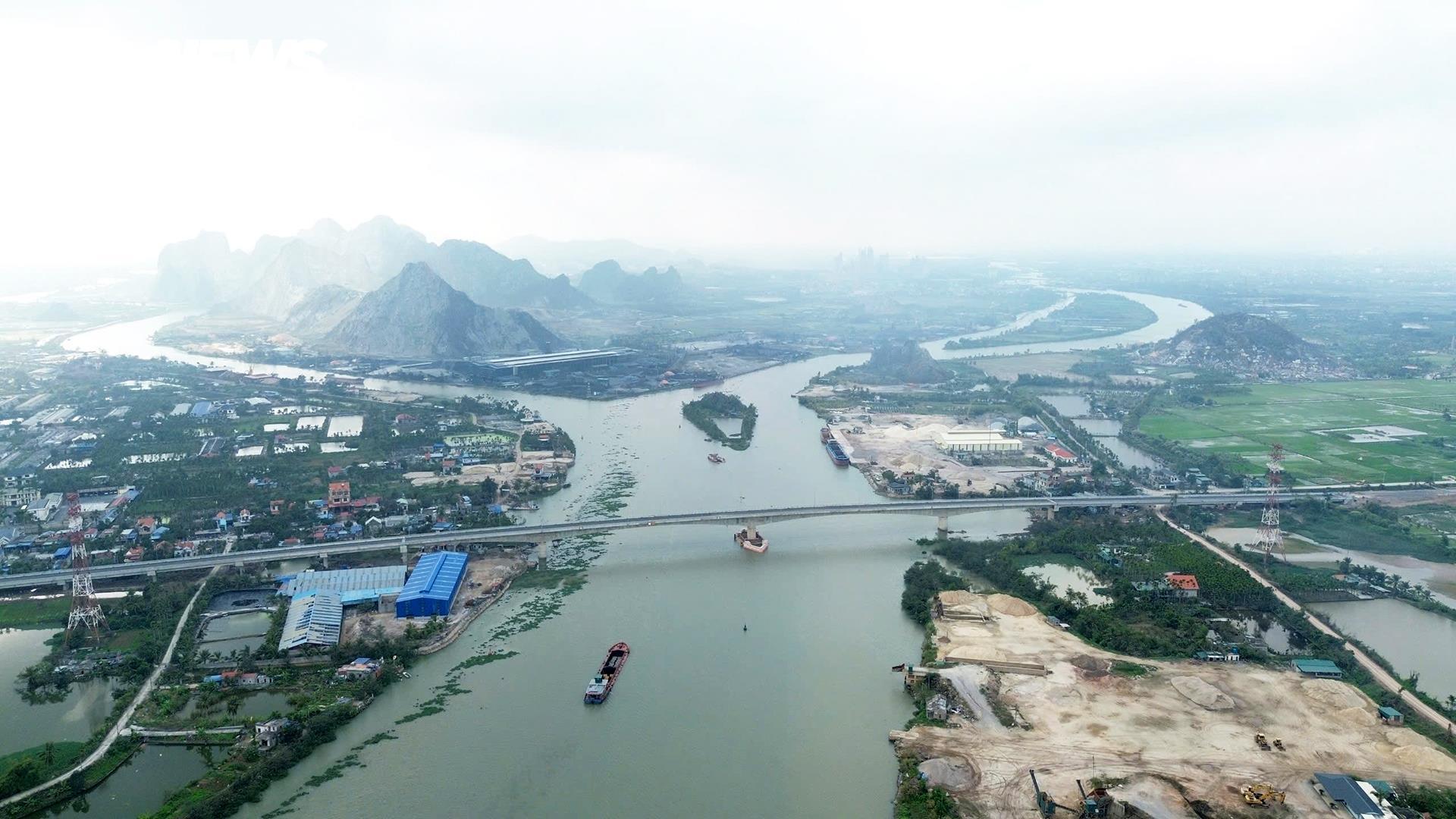 Diện mạo cầu Lại Xuân nối Hải Phòng với Quảng Ninh sau hai năm thi công - 1