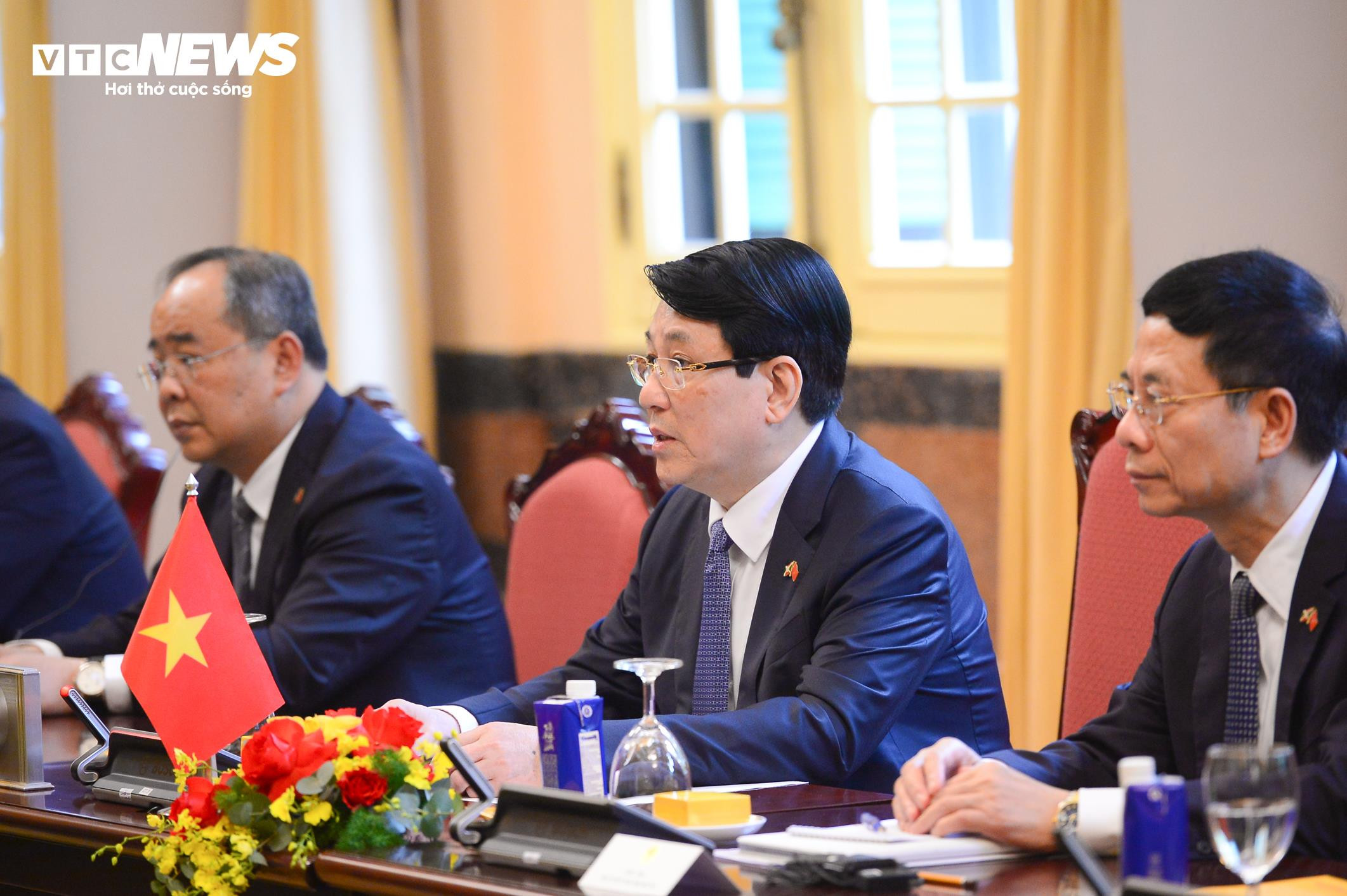 Chủ tịch nước Lương Cường chủ trì lễ đón Tổng thống Burundi và Phu nhân - 9