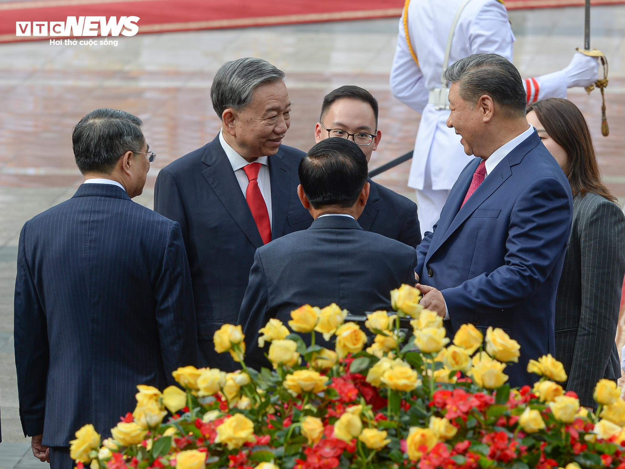 Tổng Bí thư Tô Lâm chủ trì lễ đón Tổng Bí thư, Chủ tịch Trung Quốc Tập Cận Bình - 10