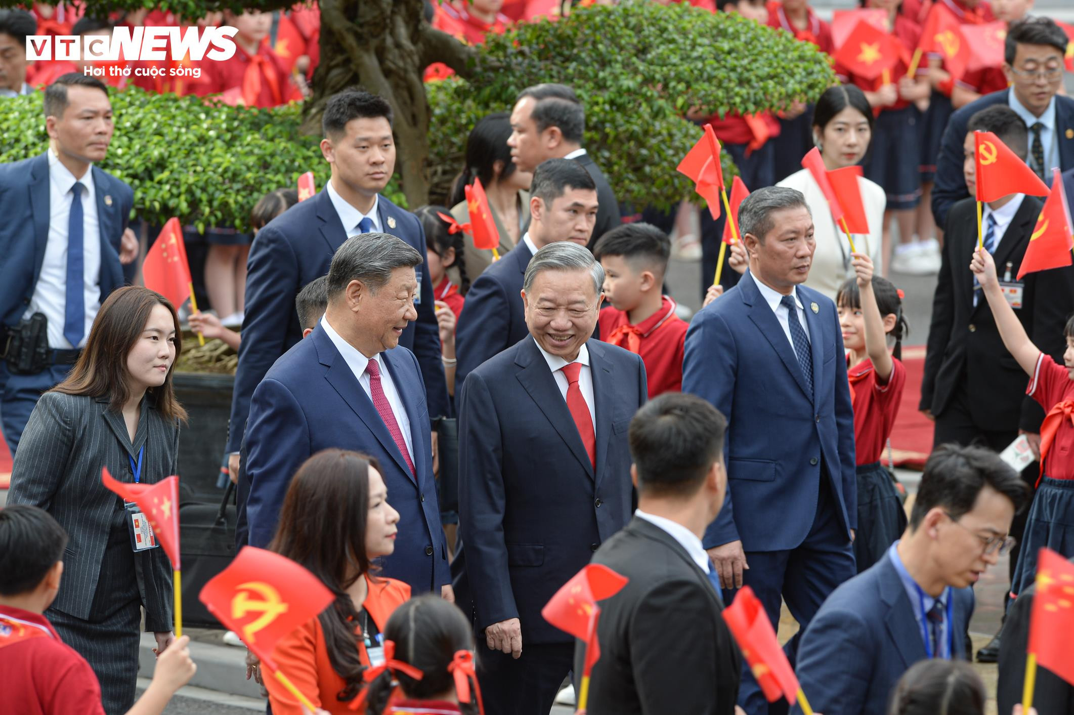 Tổng Bí thư Tô Lâm chủ trì lễ đón Tổng Bí thư, Chủ tịch Trung Quốc Tập Cận Bình - 13