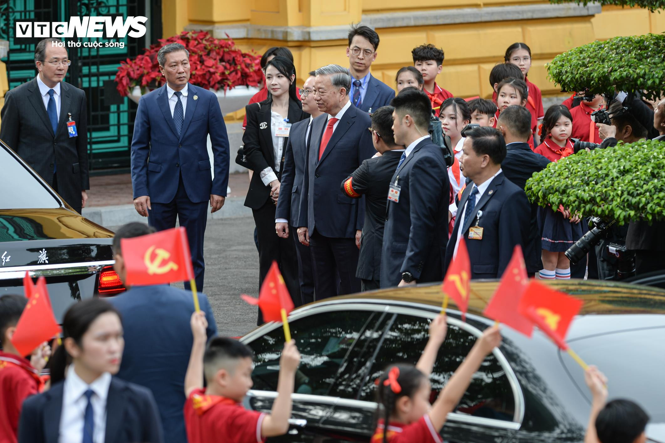 Tổng Bí thư Tô Lâm chủ trì lễ đón Tổng Bí thư, Chủ tịch Trung Quốc Tập Cận Bình - 2