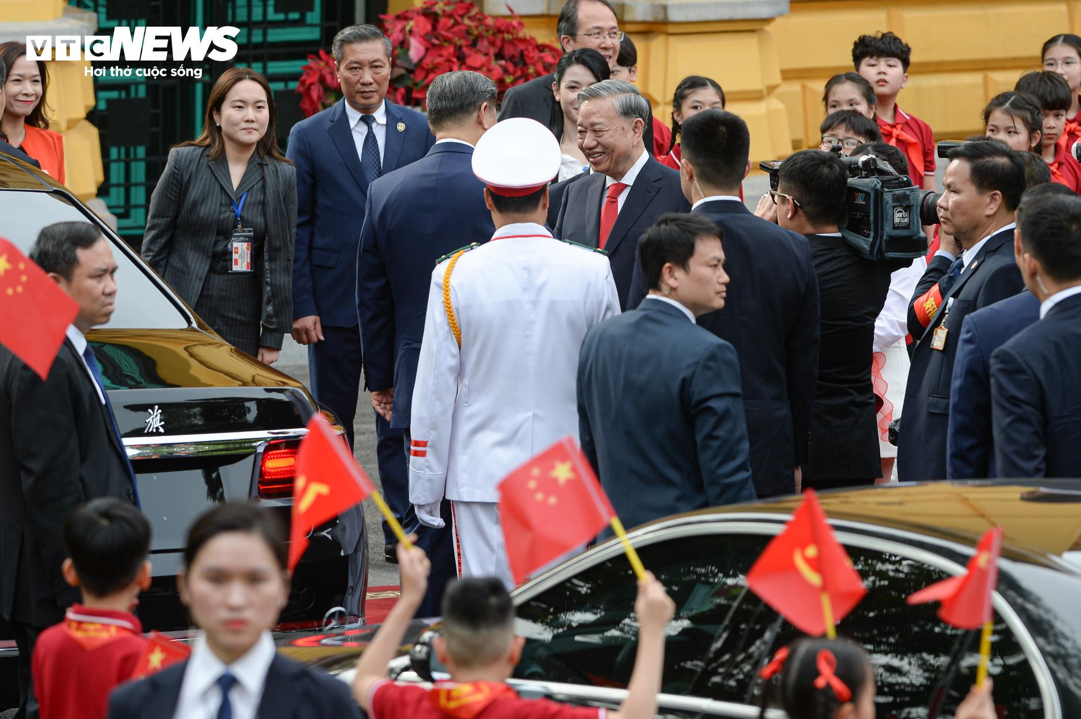 Tổng Bí thư Tô Lâm chủ trì lễ đón Tổng Bí thư, Chủ tịch Trung Quốc Tập Cận Bình - 3