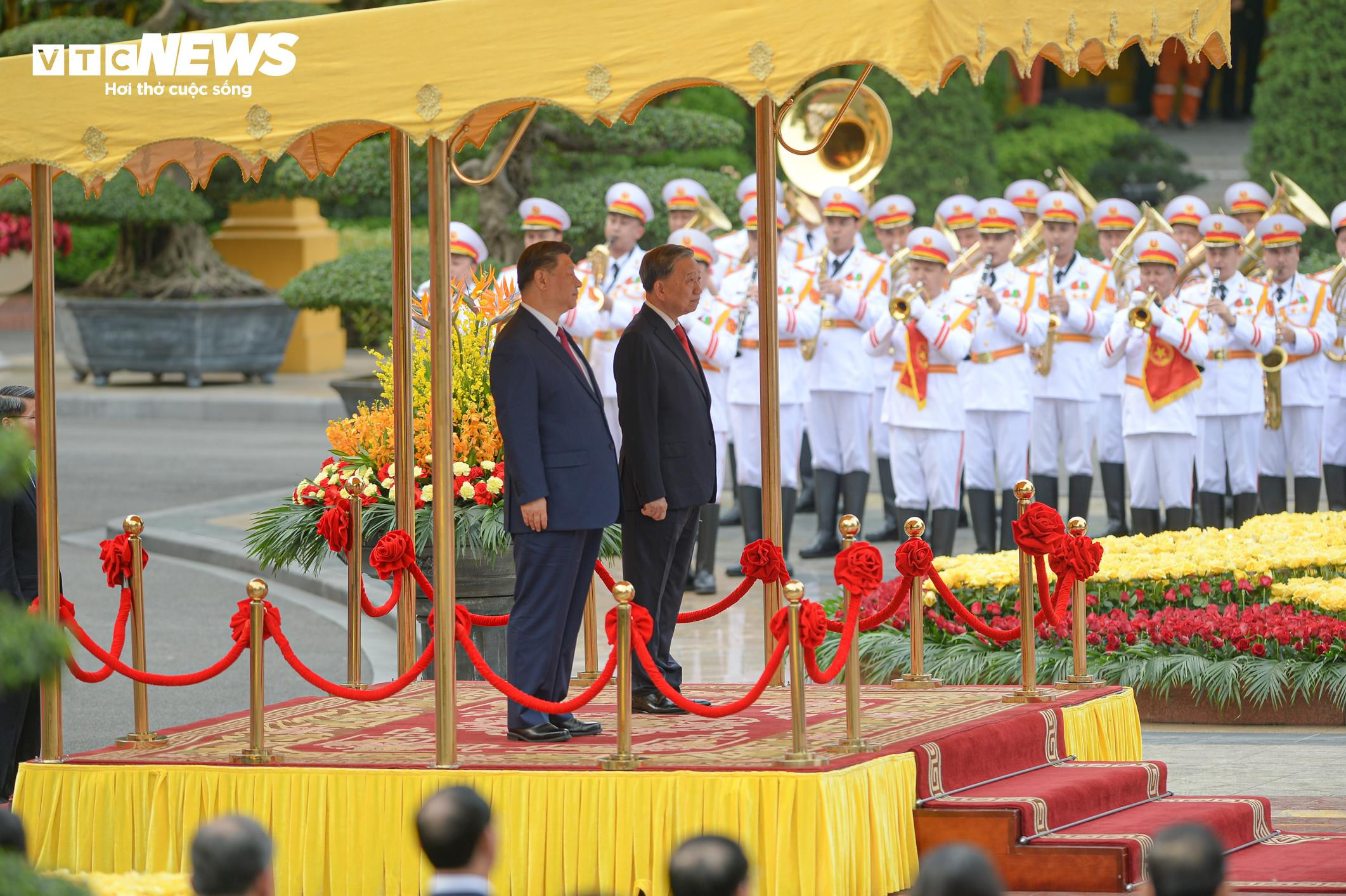 Tổng Bí thư Tô Lâm chủ trì lễ đón Tổng Bí thư, Chủ tịch Trung Quốc Tập Cận Bình - 4