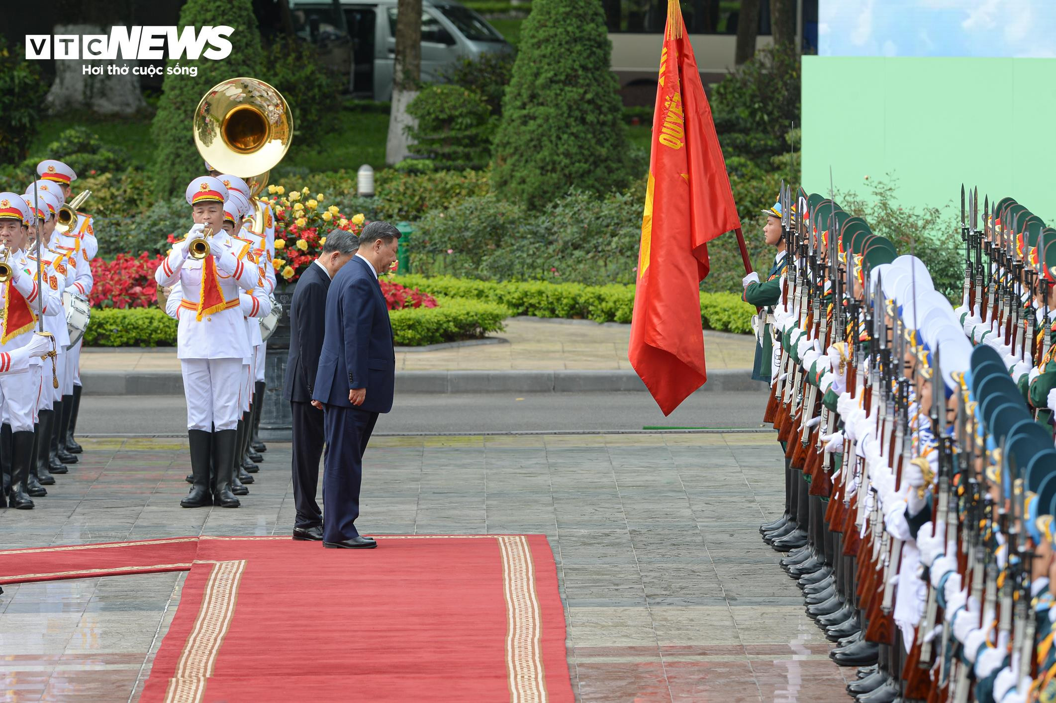 Tổng Bí thư Tô Lâm chủ trì lễ đón Tổng Bí thư, Chủ tịch Trung Quốc Tập Cận Bình - 6