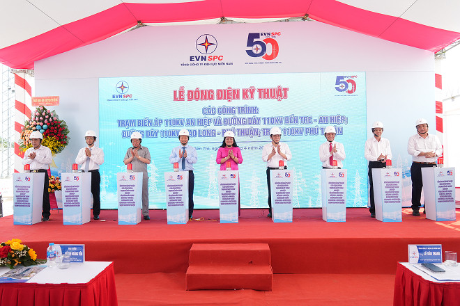 Ngành điện miền Nam 'cán đích' 50 công trình mừng 50 năm Giải phóng miền Nam - 2
