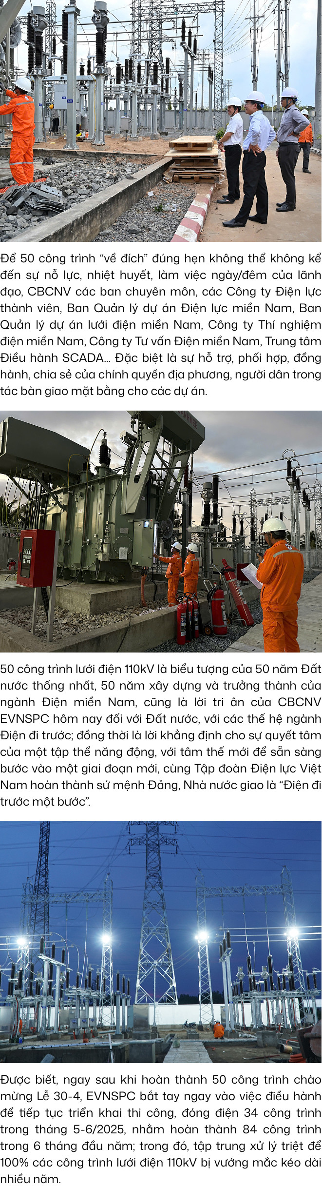 Ngành điện miền Nam 'cán đích' 50 công trình mừng 50 năm Giải phóng miền Nam - 11