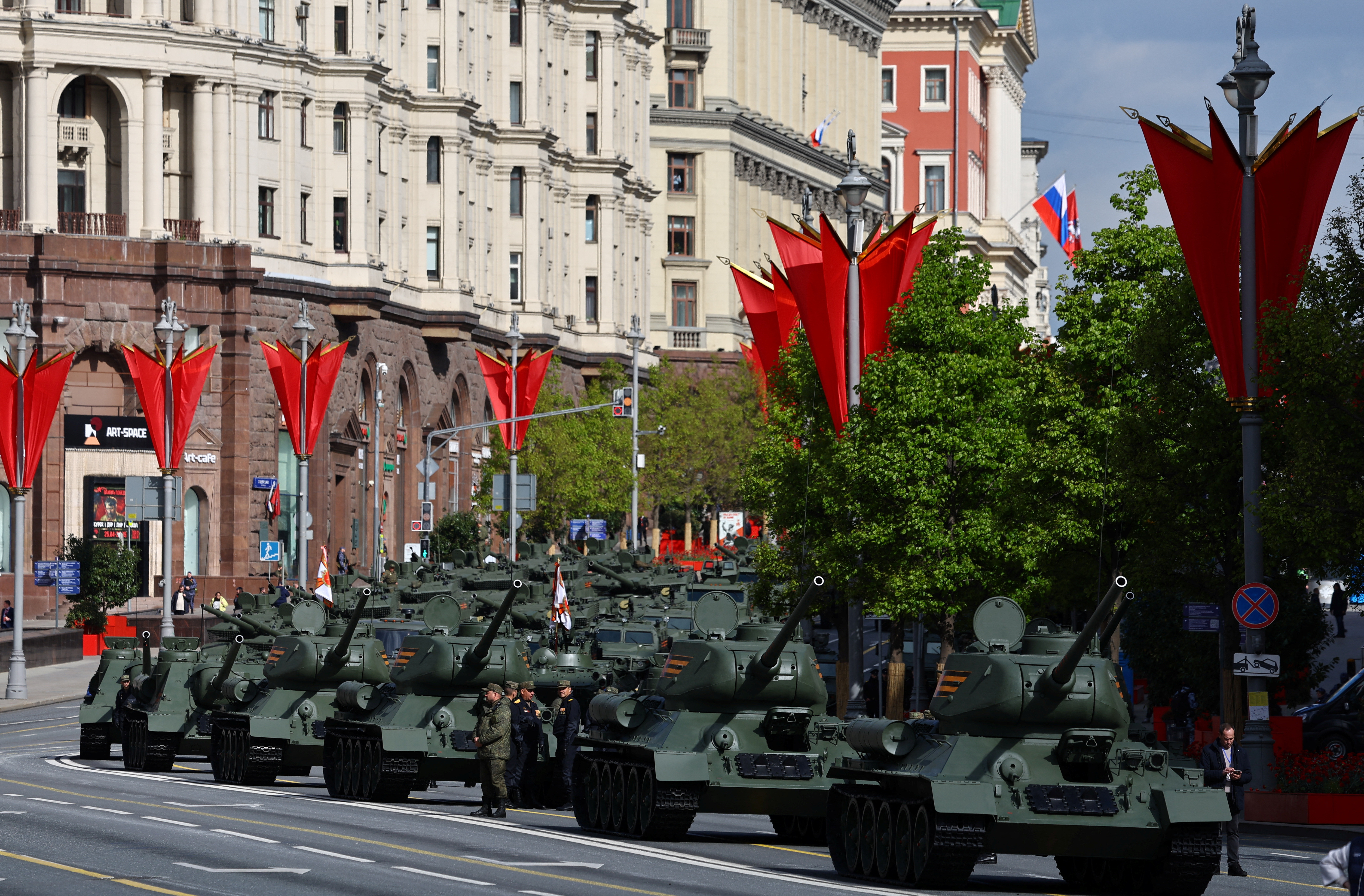 Toàn cảnh tổng duyệt Lễ duyệt binh Ngày Chiến thắng 9/5 trên Quảng trường Đỏ - 23