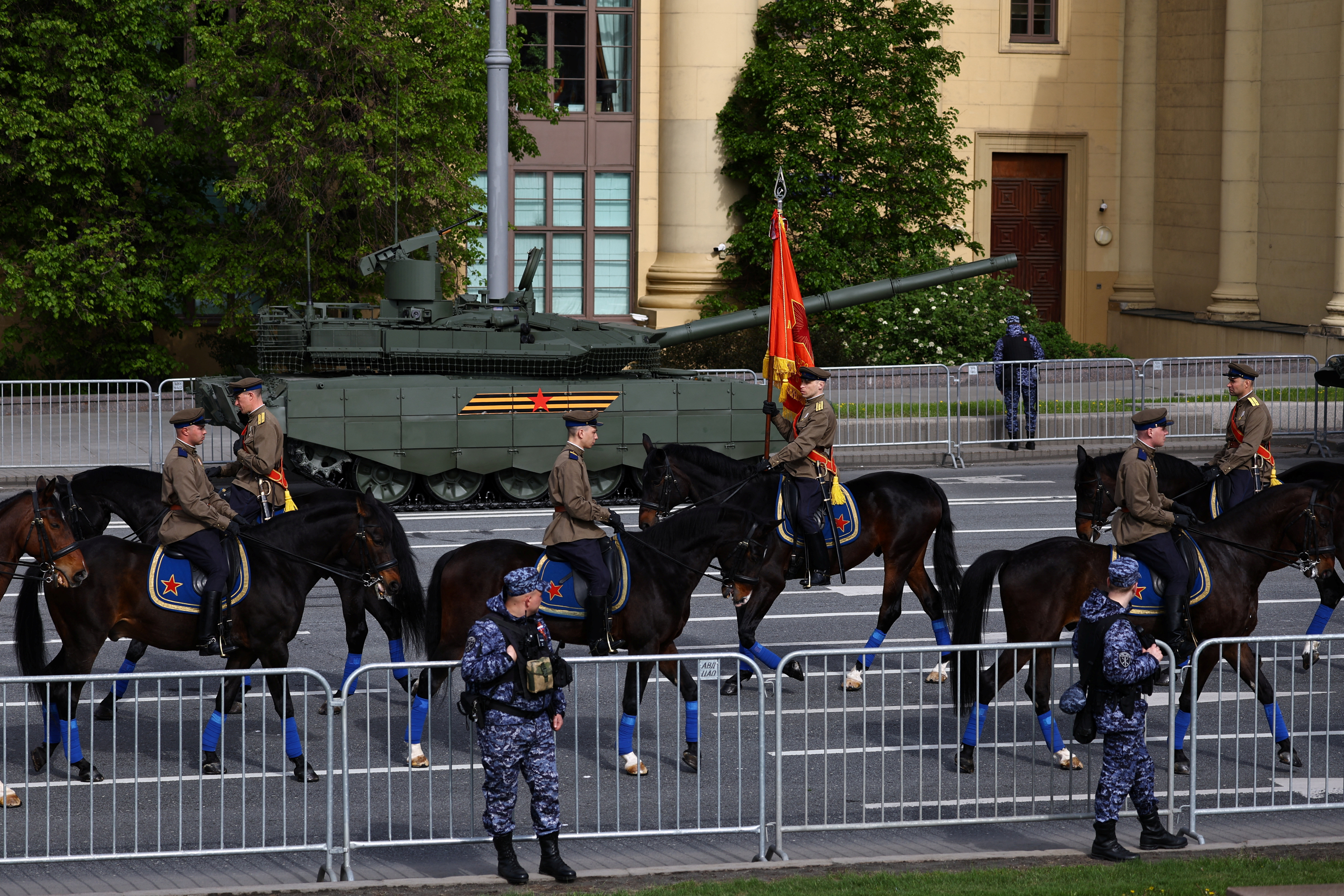 Toàn cảnh tổng duyệt Lễ duyệt binh Ngày Chiến thắng 9/5 trên Quảng trường Đỏ - 24