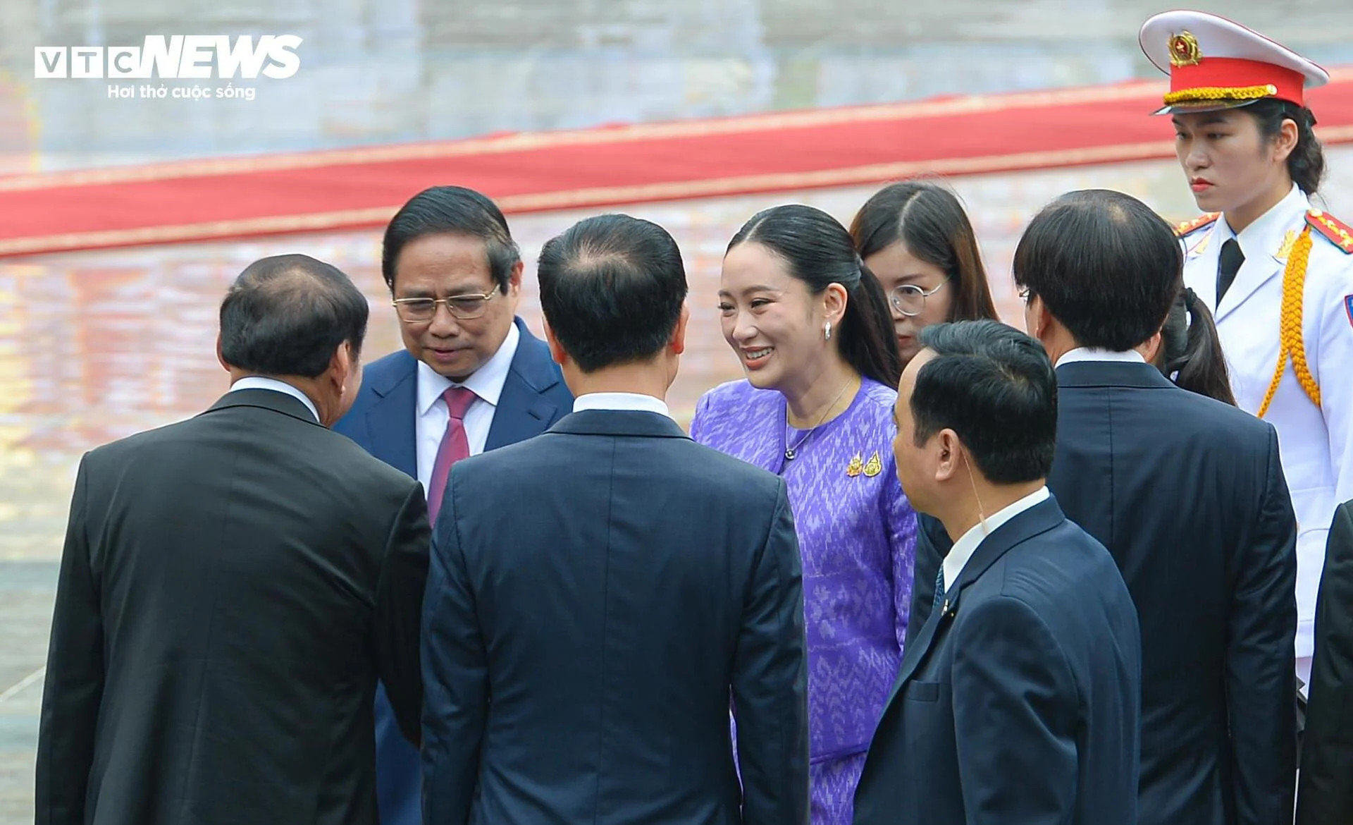 Thủ tướng Phạm Minh Chính chủ trì lễ đón Thủ tướng Thái Lan - 10