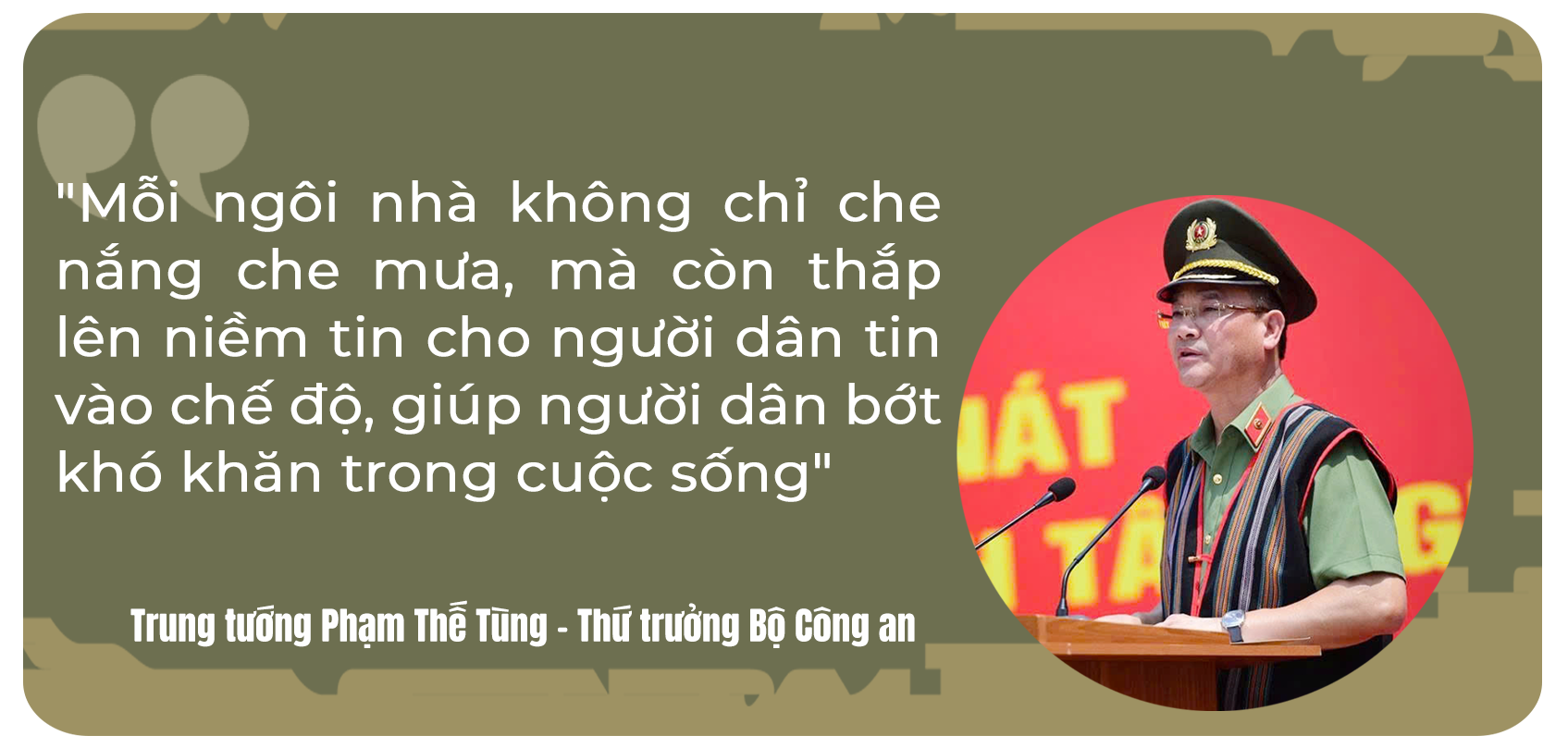 Mái ấm an cư - Dấu ấn người chiến sĩ Công an vì Nhân dân - 7