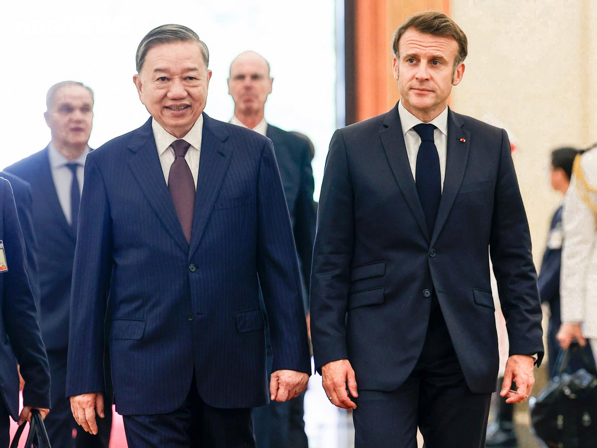 Tổng Bí thư Tô Lâm tiếp Tổng thống Pháp Emmanuel Macron - 2