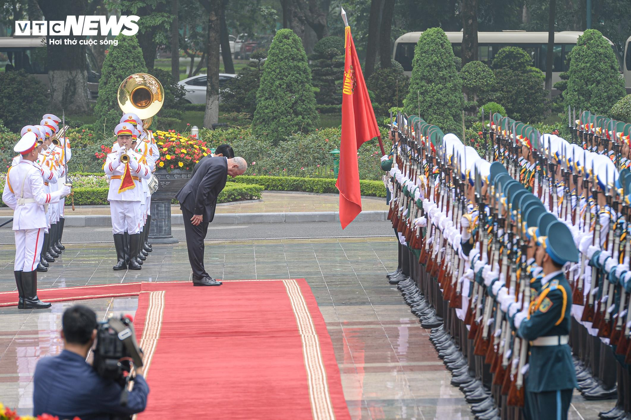 Chủ tịch nước Lương Cường chủ trì lễ đón Tổng thống Hungary Sulyok Tamás - 6