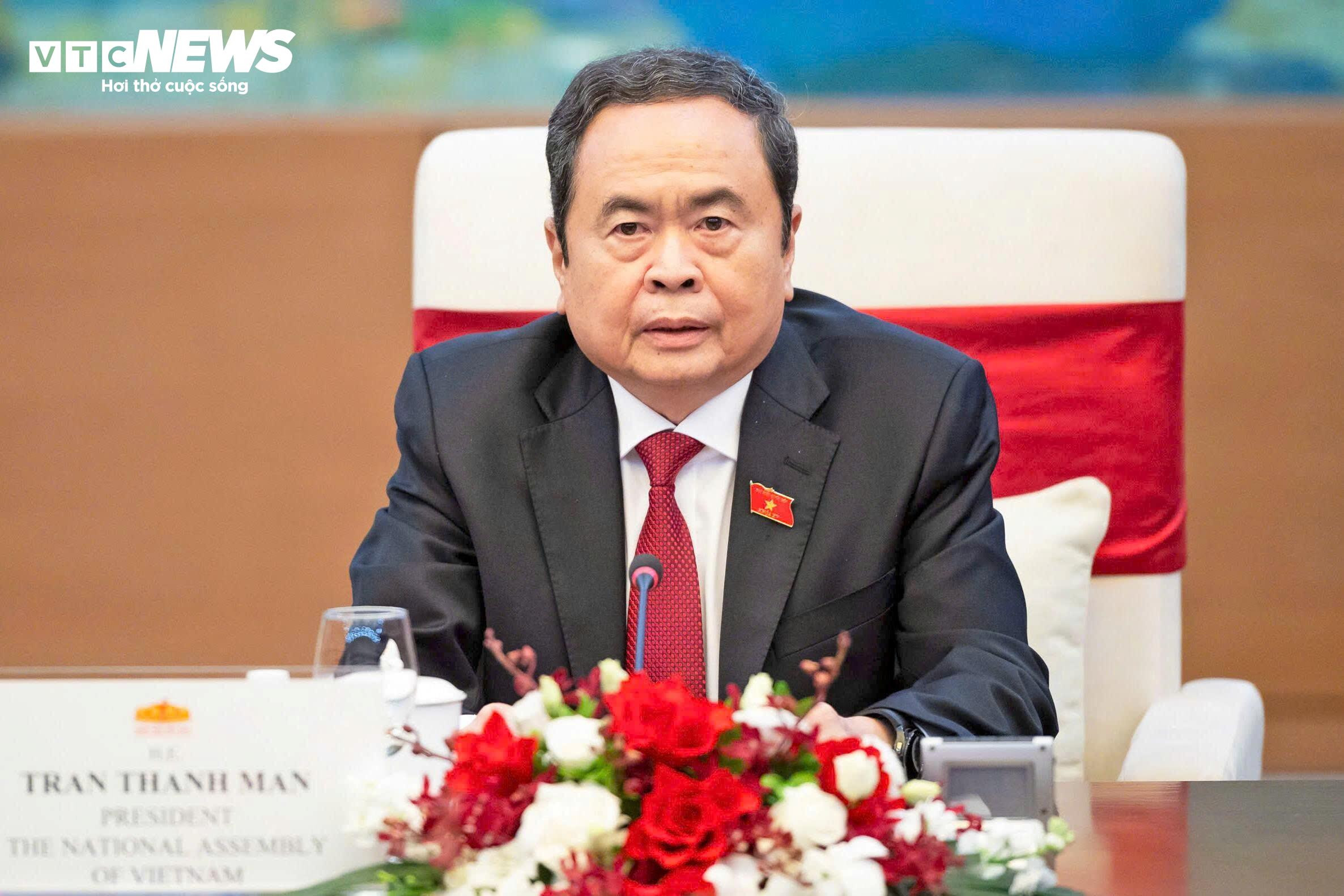 Chủ tịch Quốc hội Trần Thanh Mẫn hội kiến Tổng thống Hungary Sulyok Tamas - 6