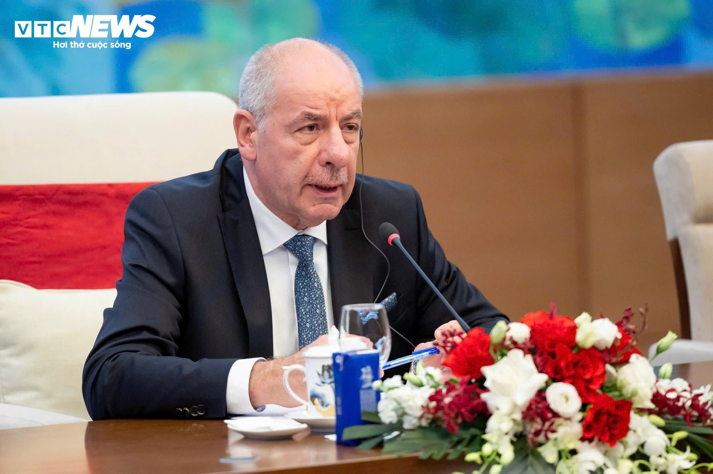 Chủ tịch Quốc hội Trần Thanh Mẫn hội kiến Tổng thống Hungary Sulyok Tamas - 7