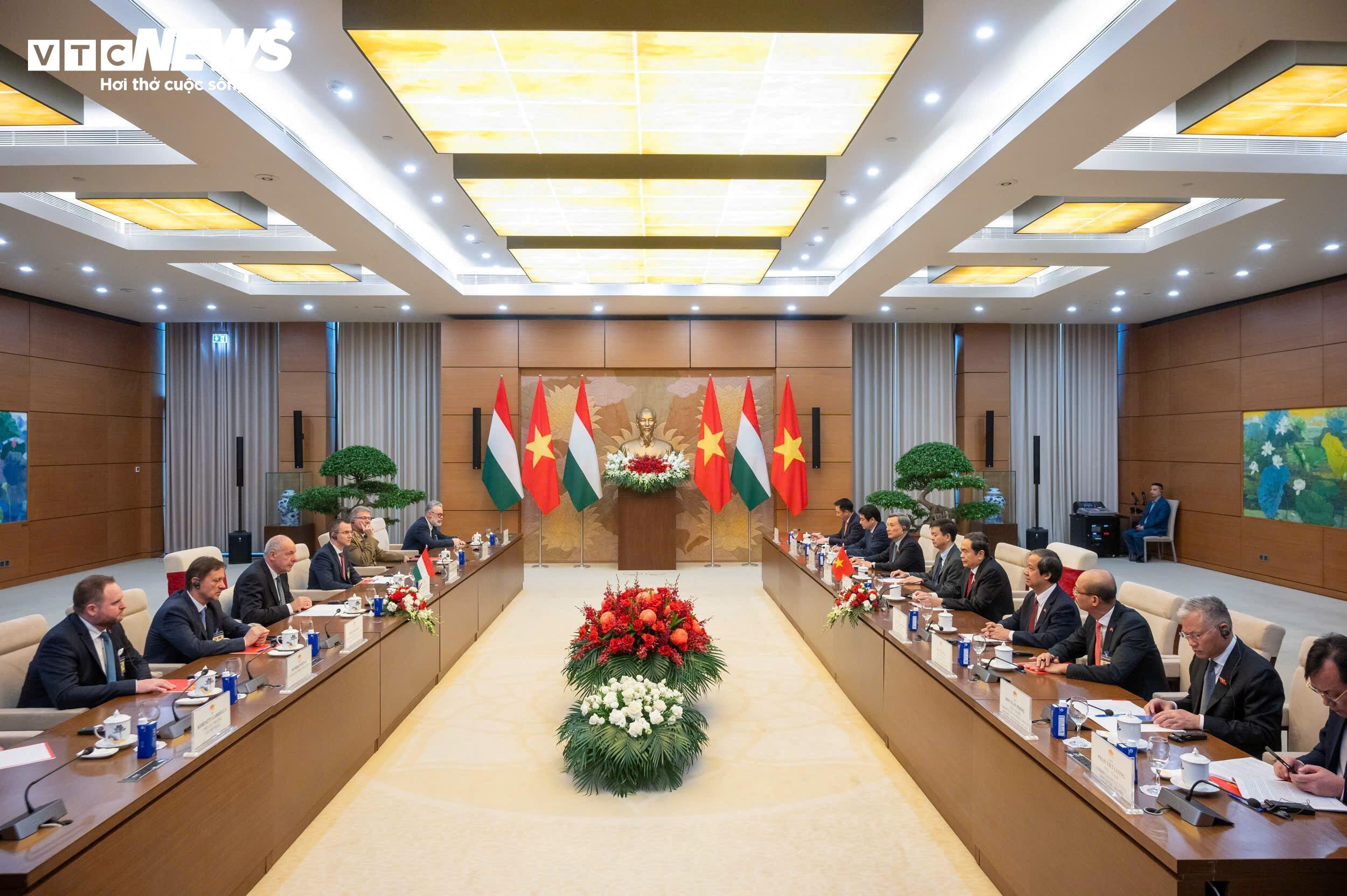 Chủ tịch Quốc hội Trần Thanh Mẫn hội kiến Tổng thống Hungary Sulyok Tamas - 5