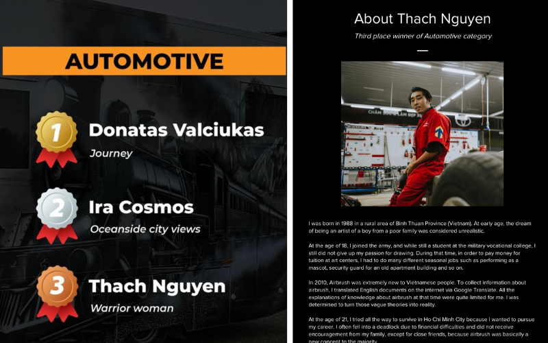 'Phù thuỷ' airbrush và hành trình vẽ giấc mơ bằng áp lực khí - 17