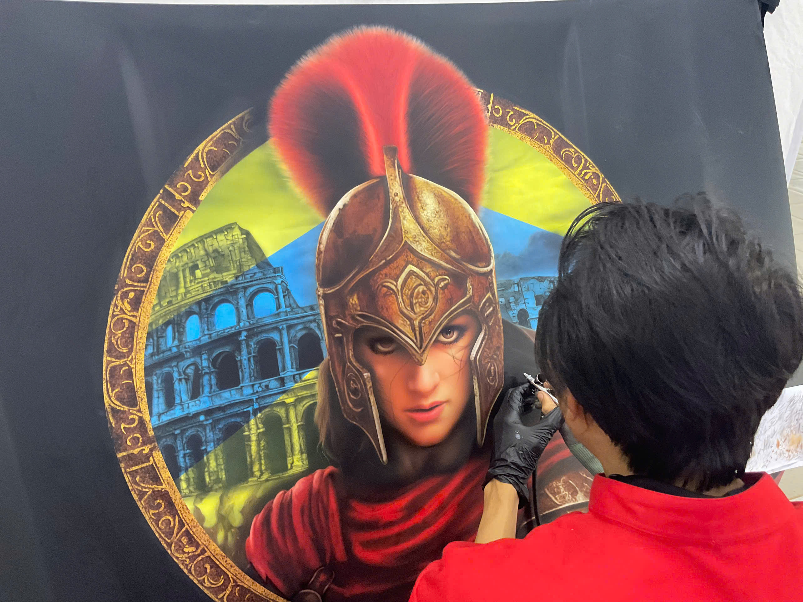 'Phù thuỷ' airbrush và hành trình vẽ giấc mơ bằng áp lực khí - 14