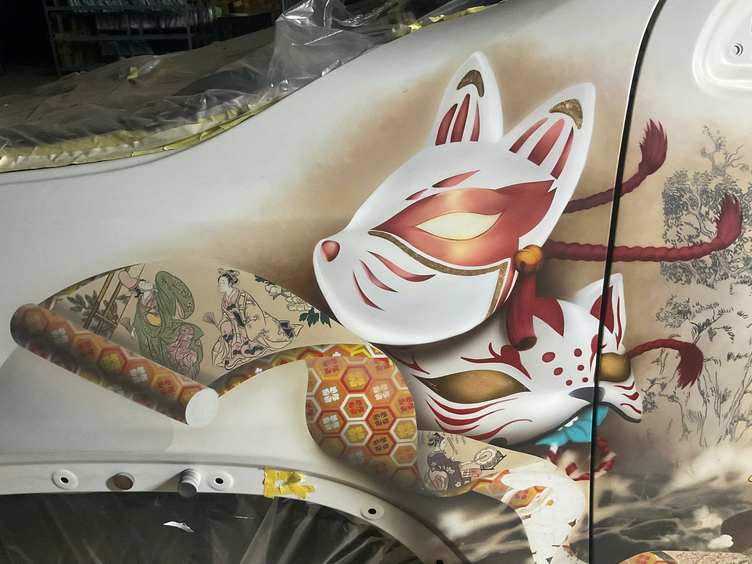 'Phù thuỷ' airbrush và hành trình vẽ giấc mơ bằng áp lực khí - 7