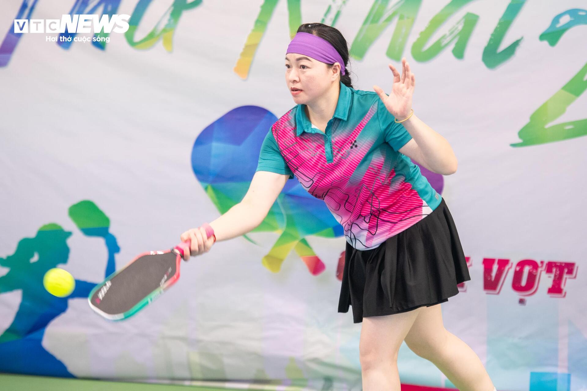 Hơn 70 vận động viên tranh tài giải Pickleball VOV năm 2025 - 10