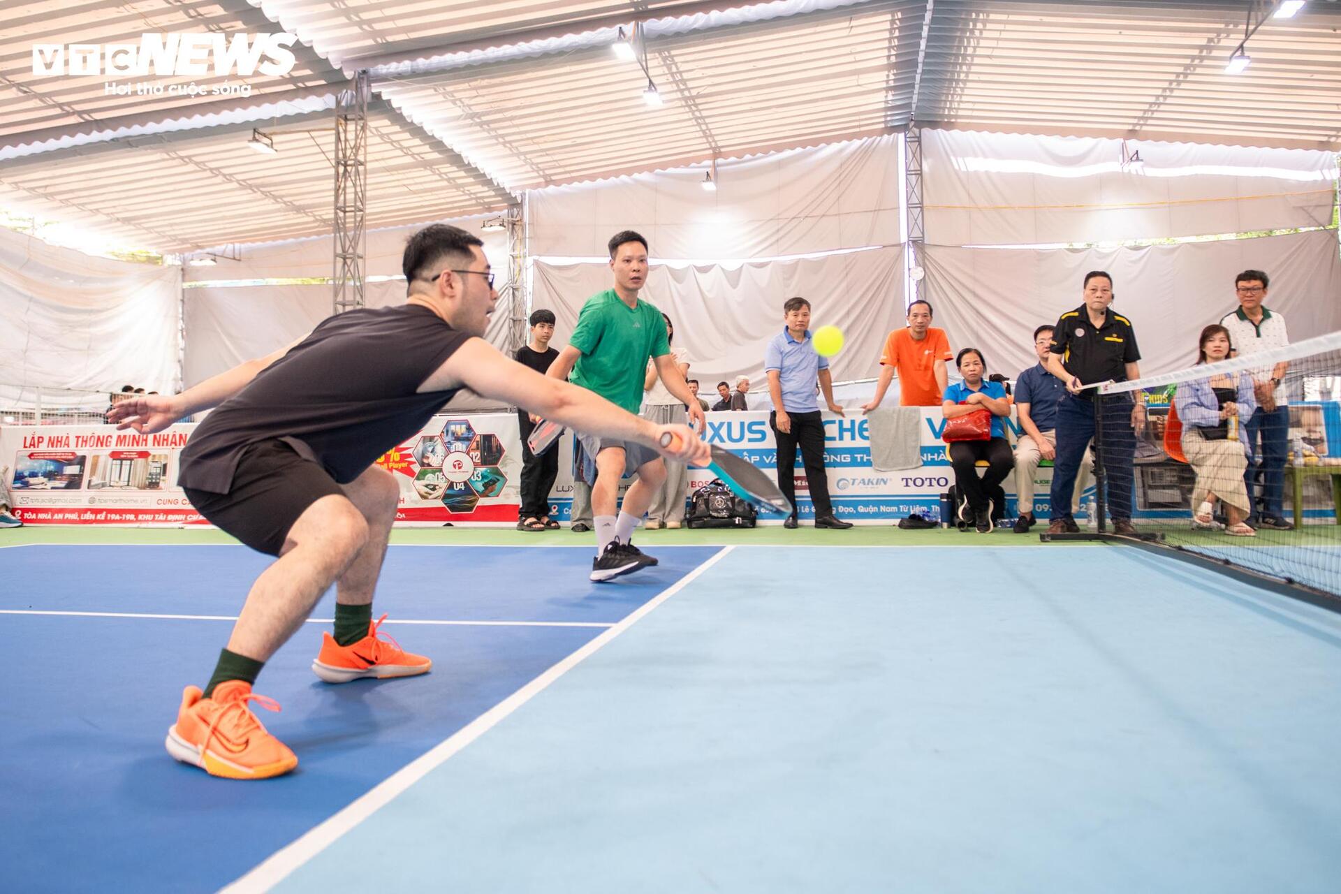 Hơn 70 vận động viên tranh tài giải Pickleball VOV năm 2025 - 11