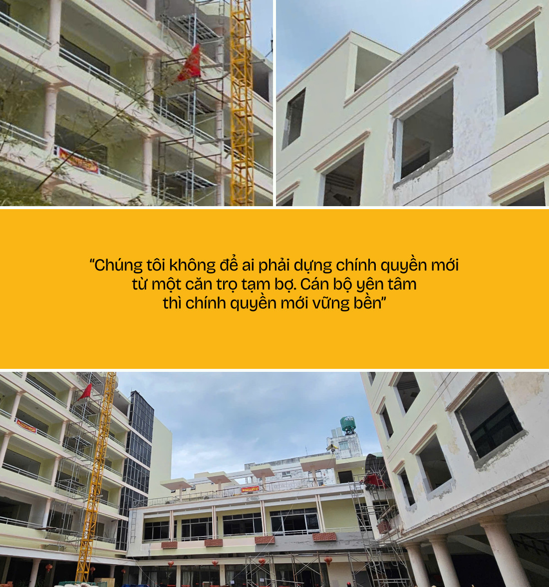 An cư để cán bộ xa nhà an tâm kiến tạo - 6