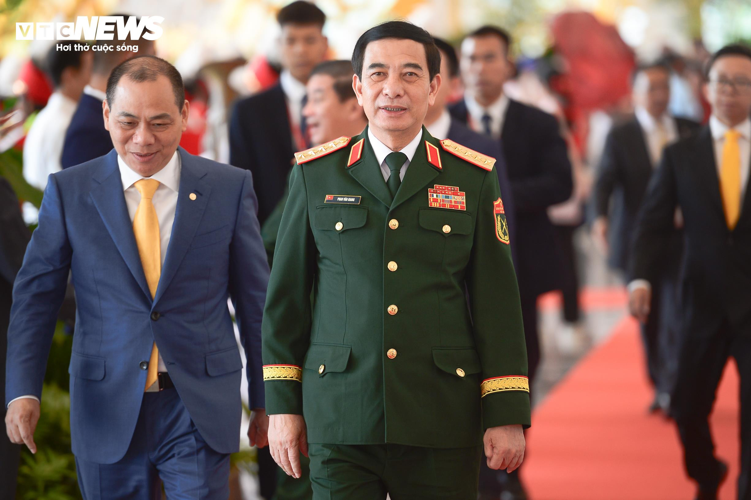 Lãnh đạo Đảng và Nhà nước dự lễ khai mạc Triển lãm thành tựu đất nước - 5