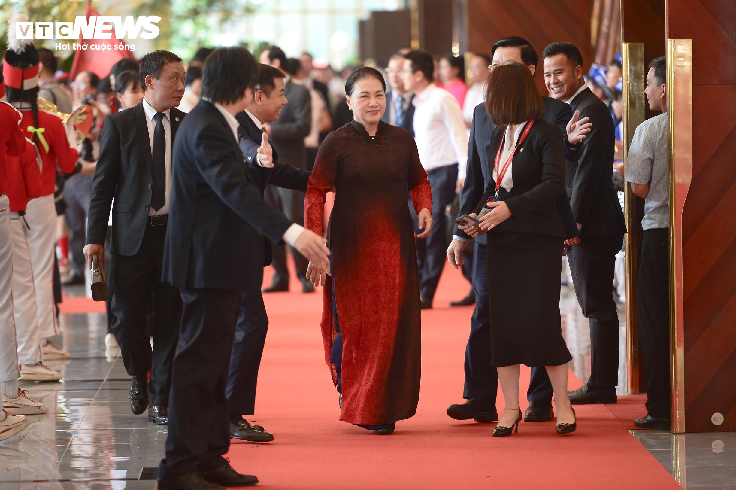 Lãnh đạo Đảng và Nhà nước dự lễ khai mạc Triển lãm thành tựu đất nước - 6