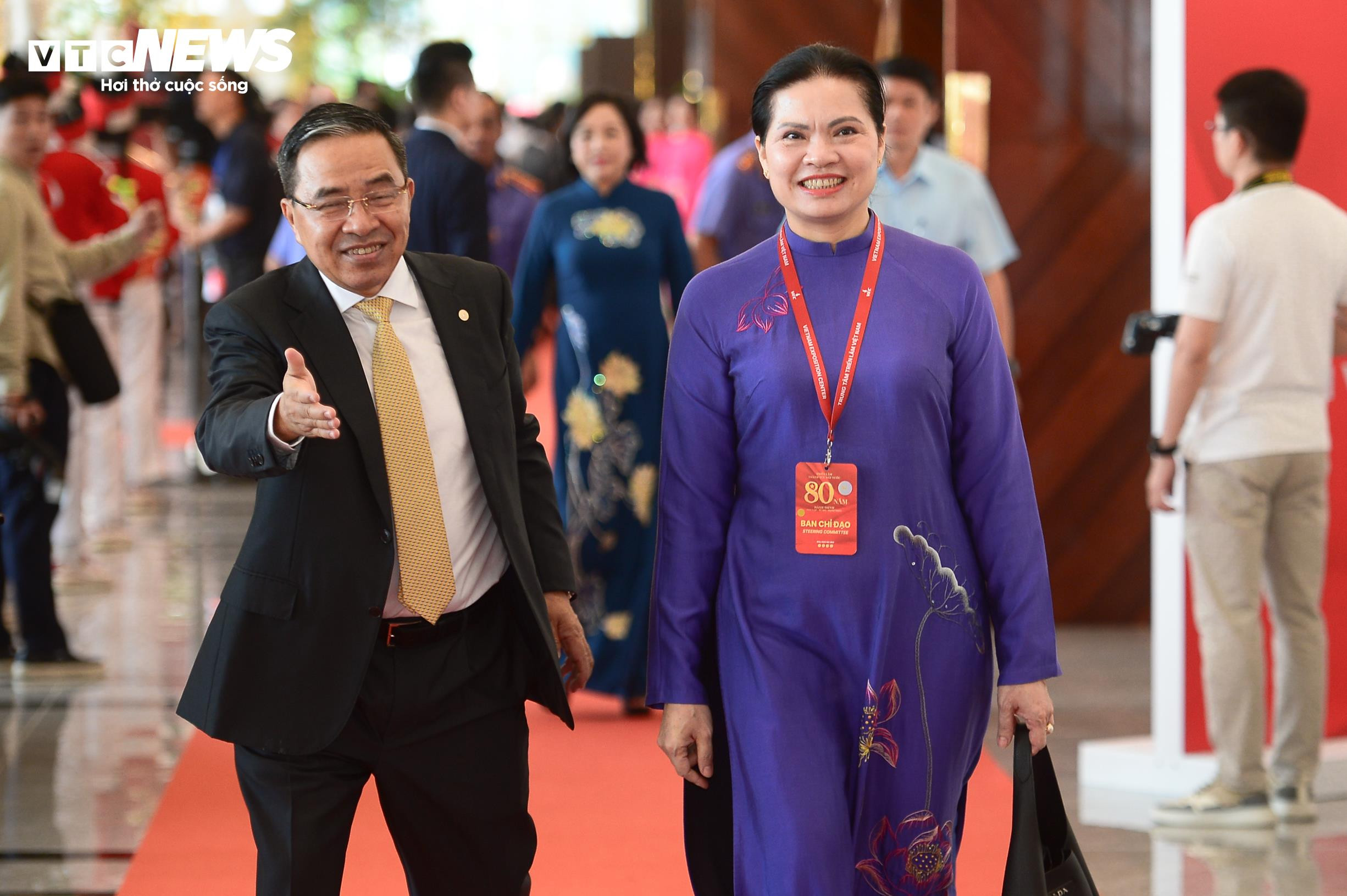 Lãnh đạo Đảng và Nhà nước dự lễ khai mạc Triển lãm thành tựu đất nước - 7