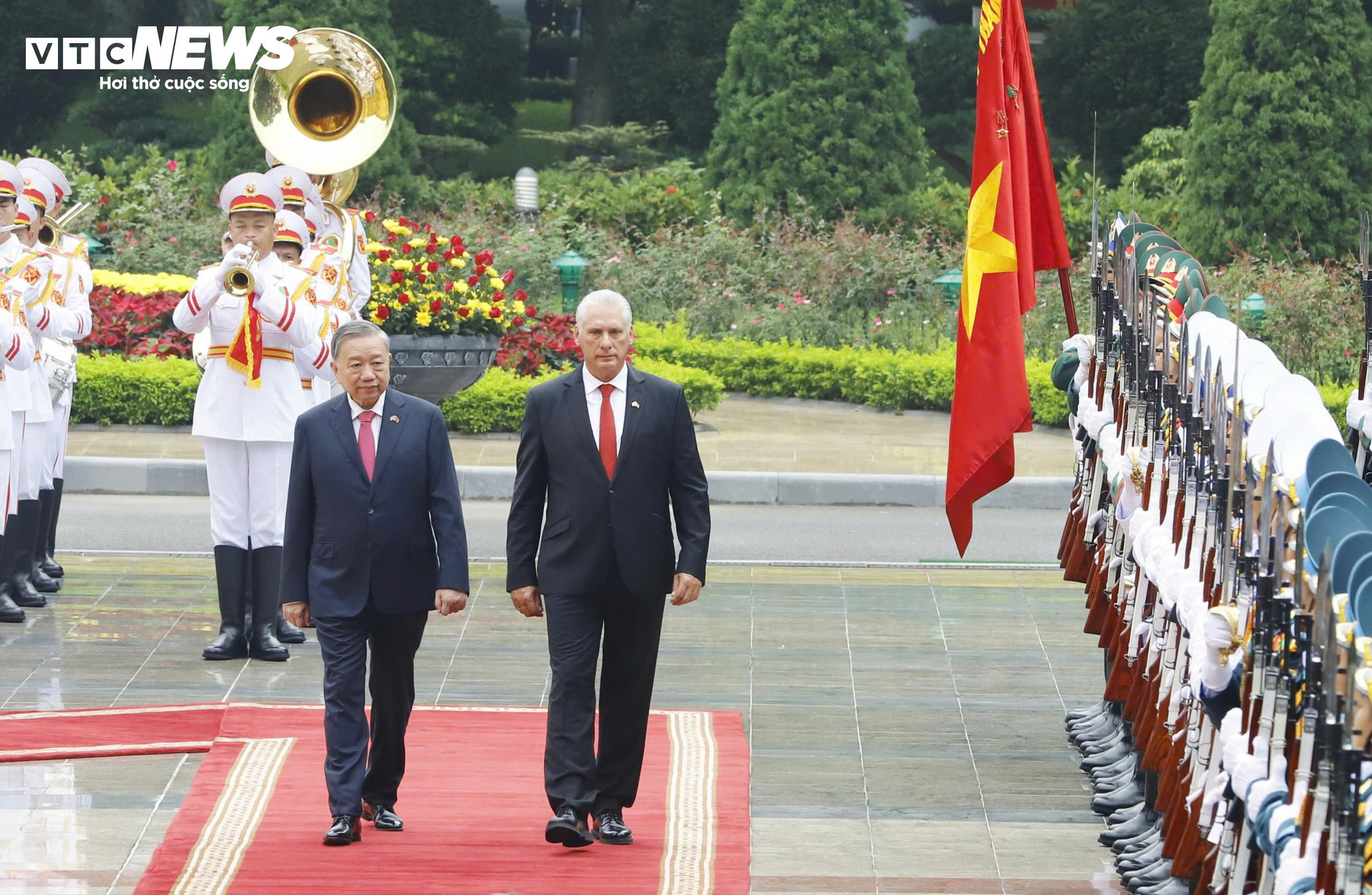 Tổng Bí thư Tô Lâm chủ trì lễ đón Bí thư thứ nhất, Chủ tịch nước Cuba - 7