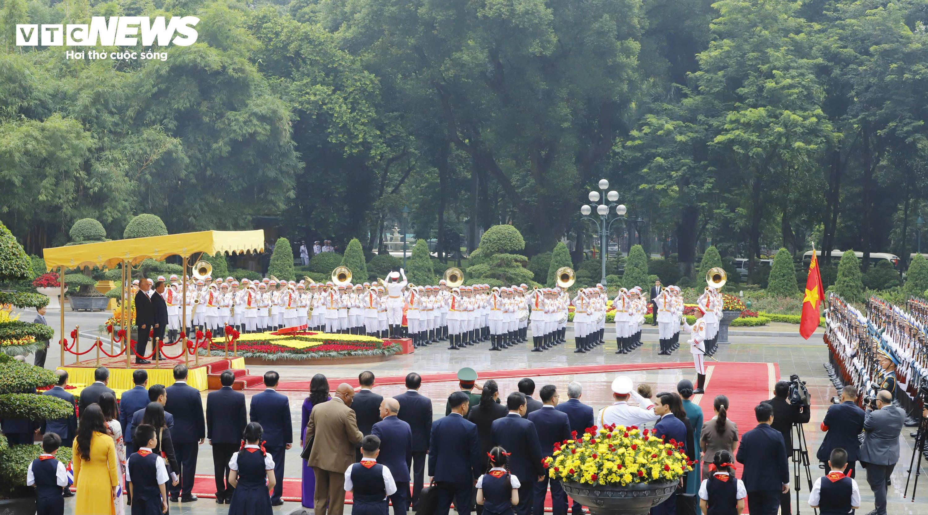 Tổng Bí thư Tô Lâm chủ trì lễ đón Bí thư thứ nhất, Chủ tịch nước Cuba - 4