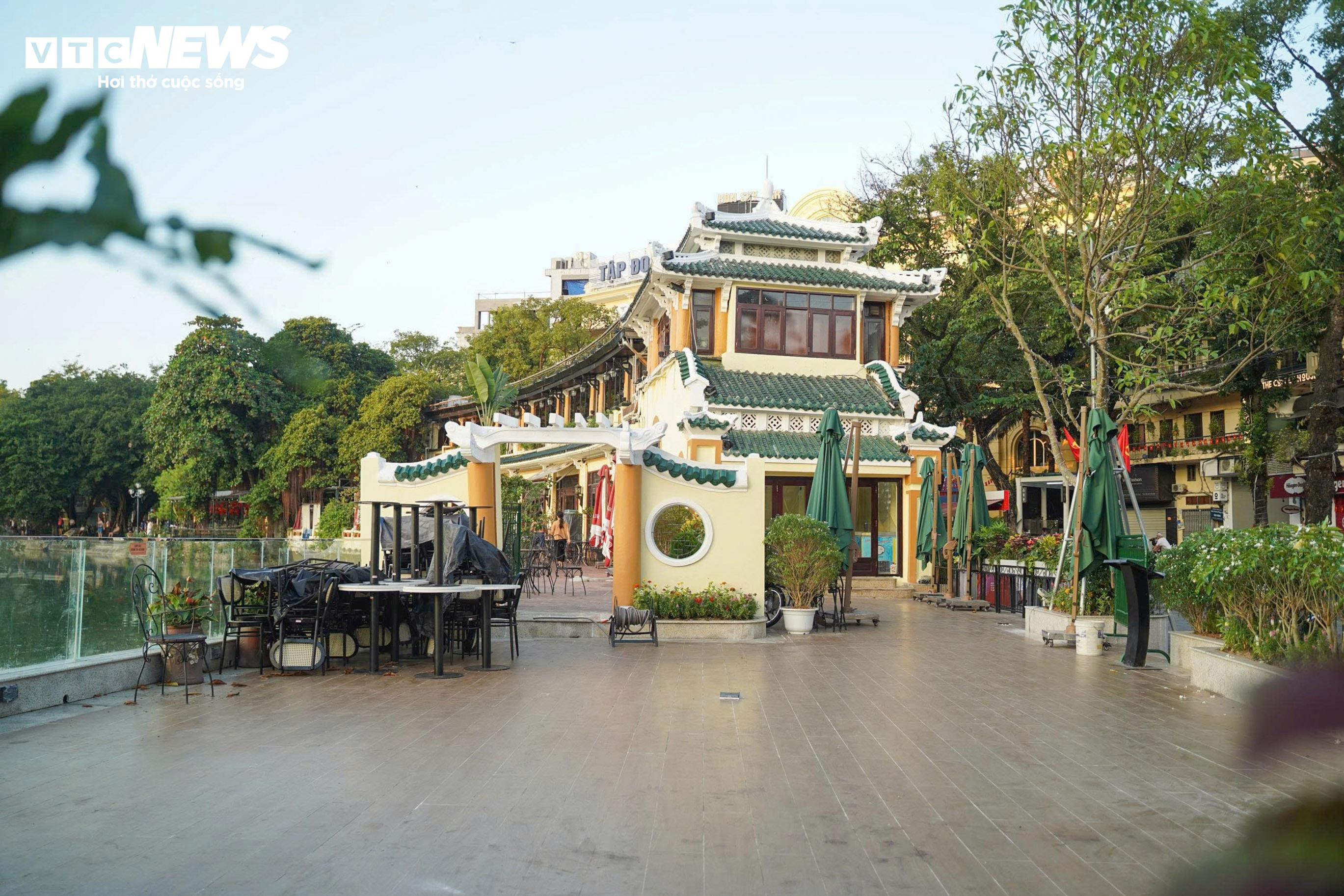 Diện mạo mới của quảng trường Đông Kinh - Nghĩa Thục sau 3 tháng cải tạo - 12