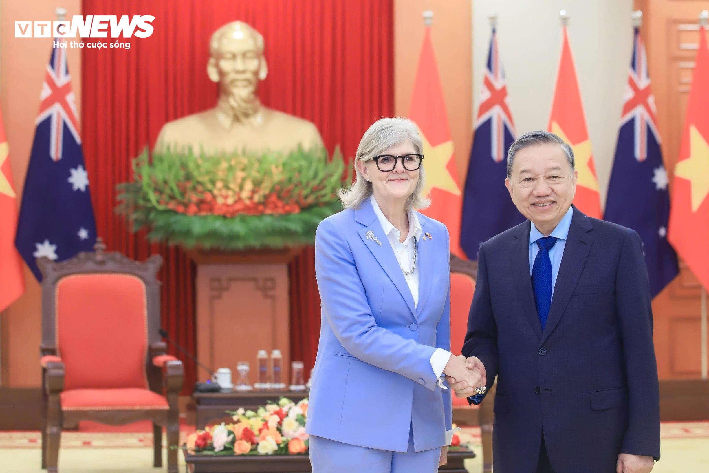Tổng Bí thư Tô Lâm tiếp Toàn quyền Australia Sam Mostyn - 1
