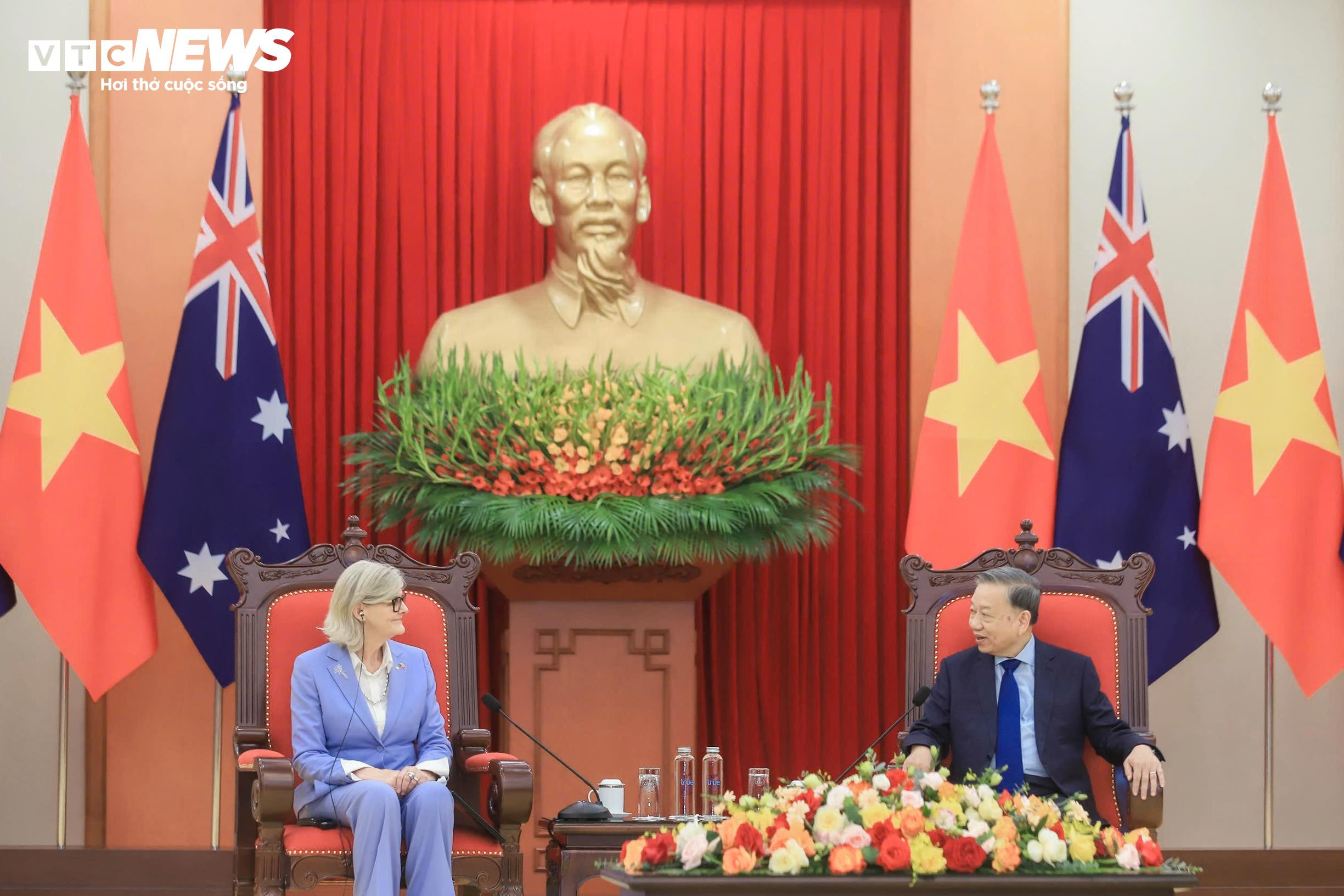 Tổng Bí thư Tô Lâm tiếp Toàn quyền Australia Sam Mostyn - 4