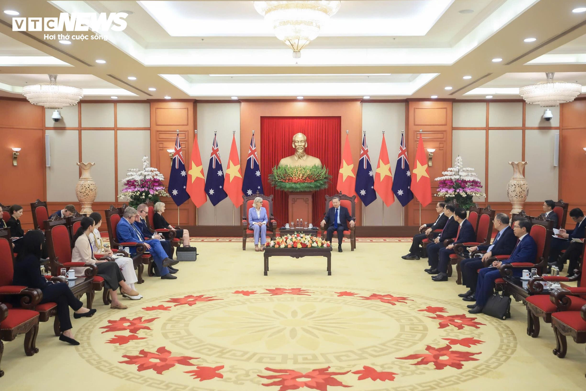 Tổng Bí thư Tô Lâm tiếp Toàn quyền Australia Sam Mostyn - 5