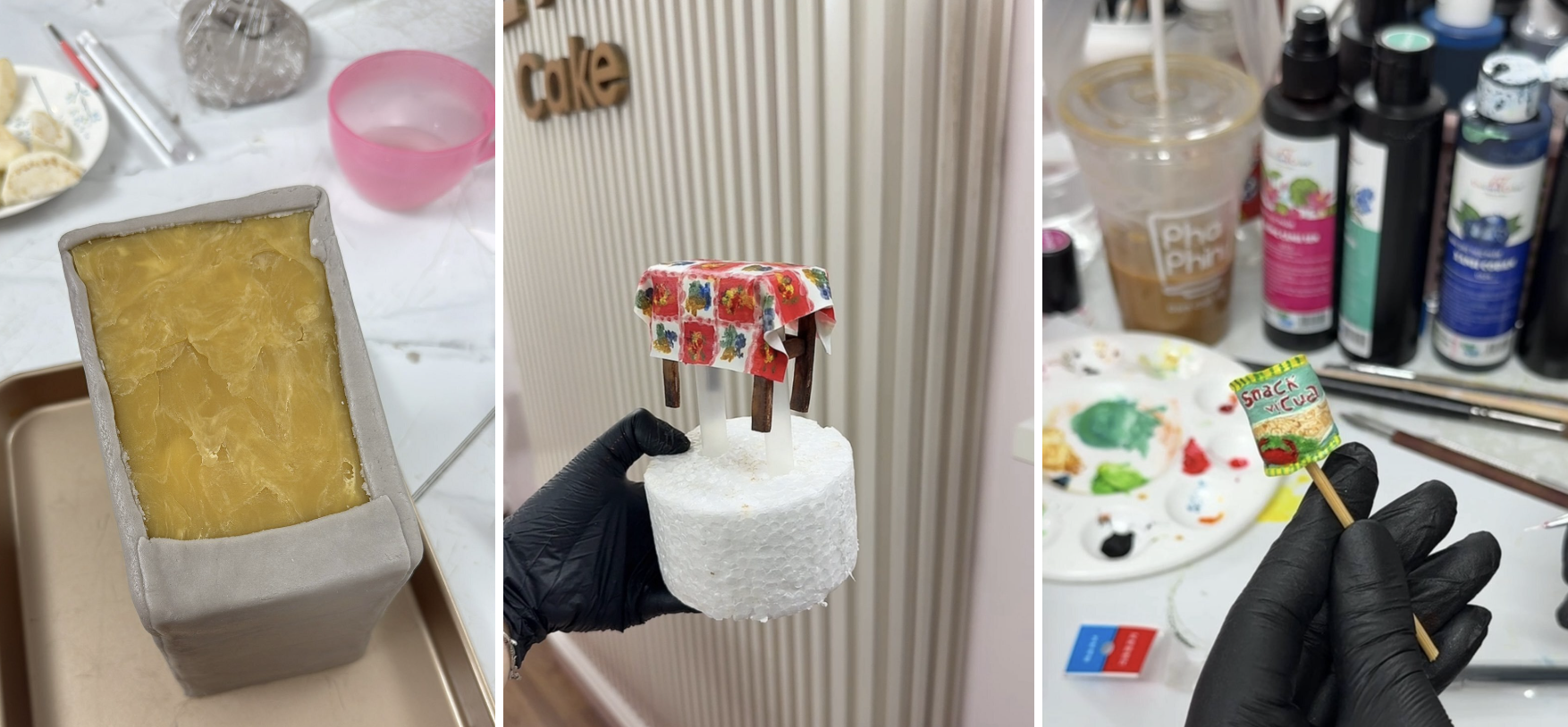 Chiếc bánh trung thu mô phỏng tiệm tạp hóa tuổi thơ khiến dân mạng mê mẩn - 11