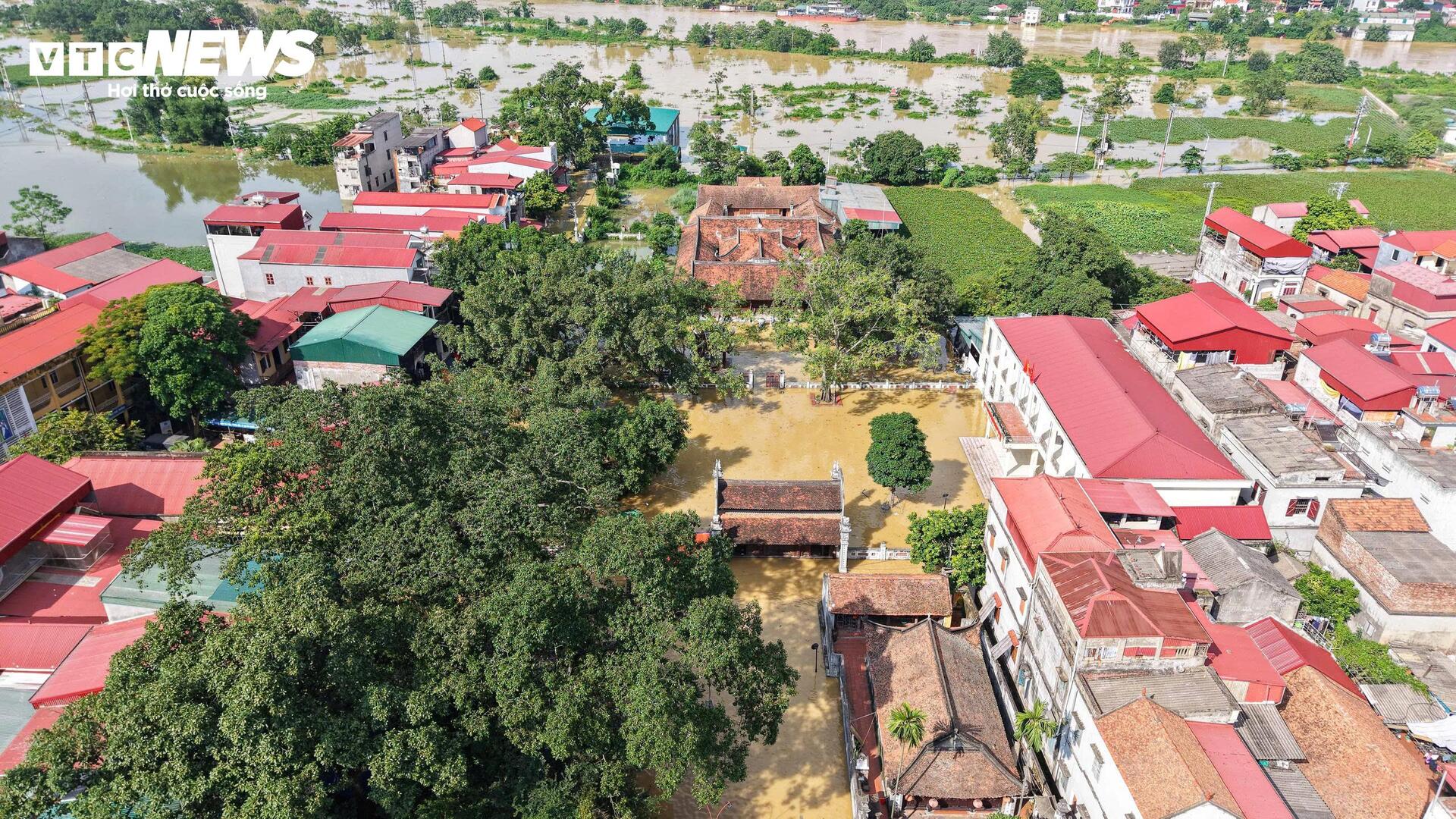 Lũ sông Cầu dâng cao, hơn 8.000 người dân ở Bắc Ninh bị cô lập - 7