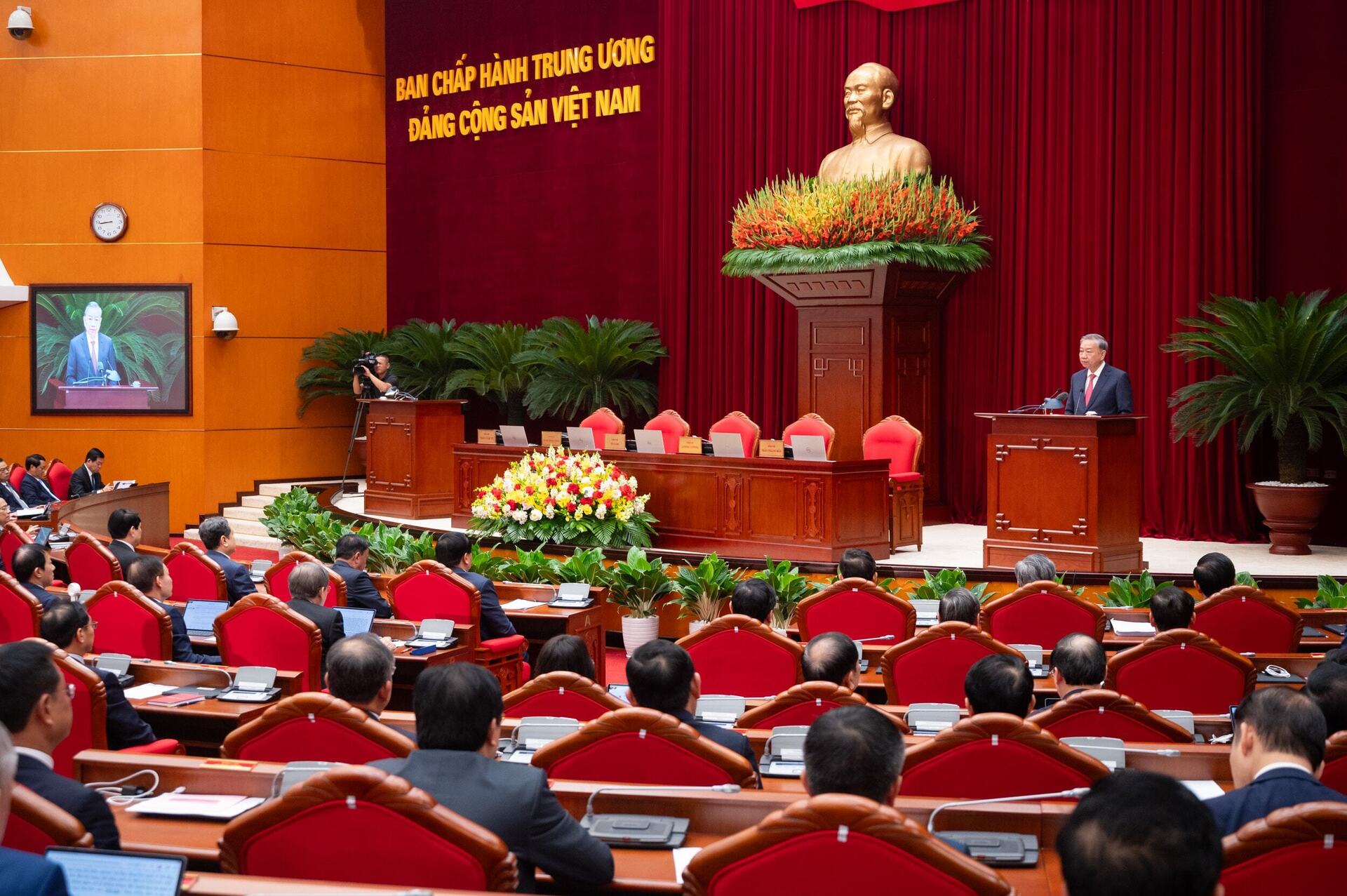 Toàn cảnh bế mạc Hội nghị Trung ương 13 khóa XIII - 6
