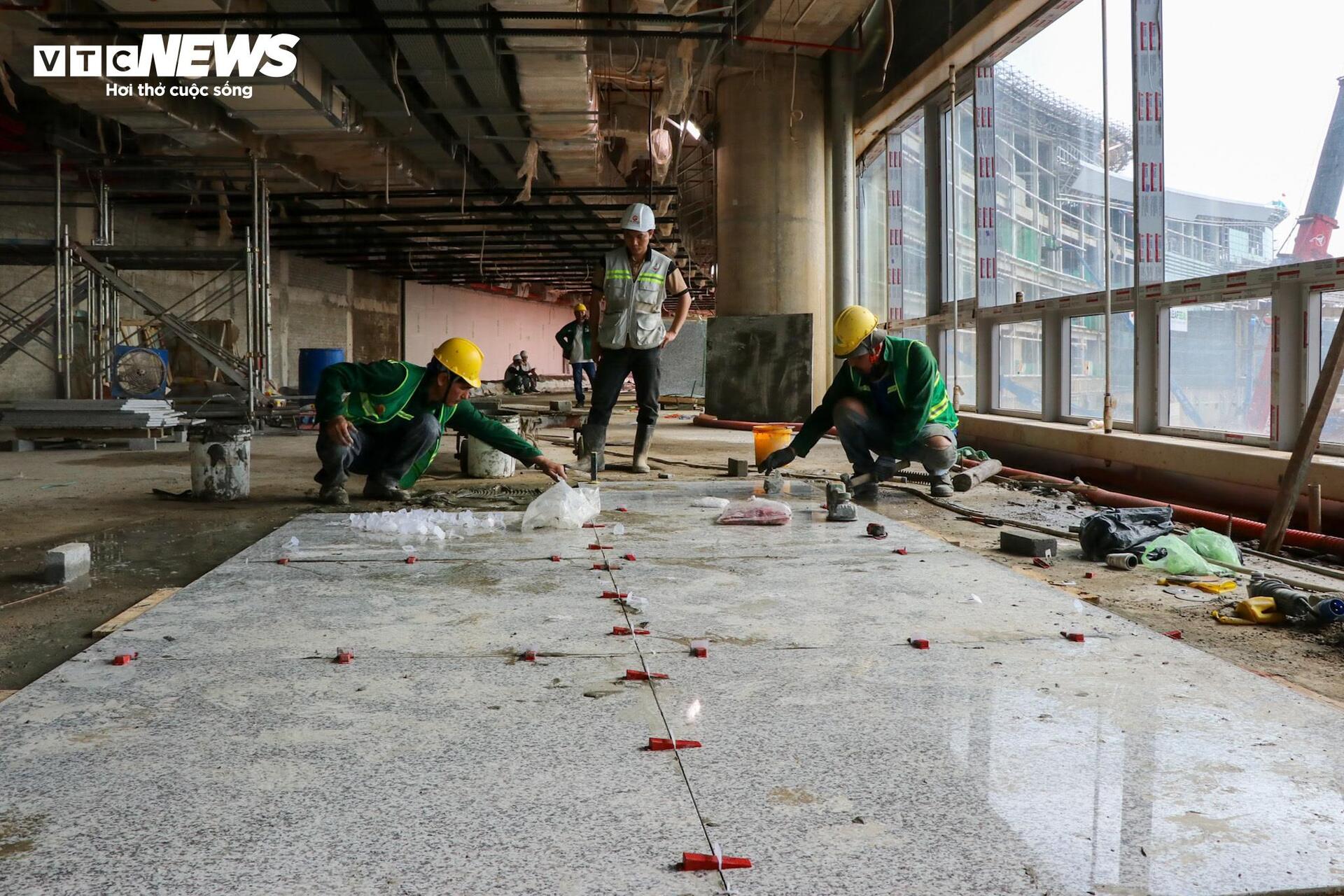 Công nhân thi công ngày đêm, nhiều hạng mục sân bay Long Thành vượt tiến độ - 8