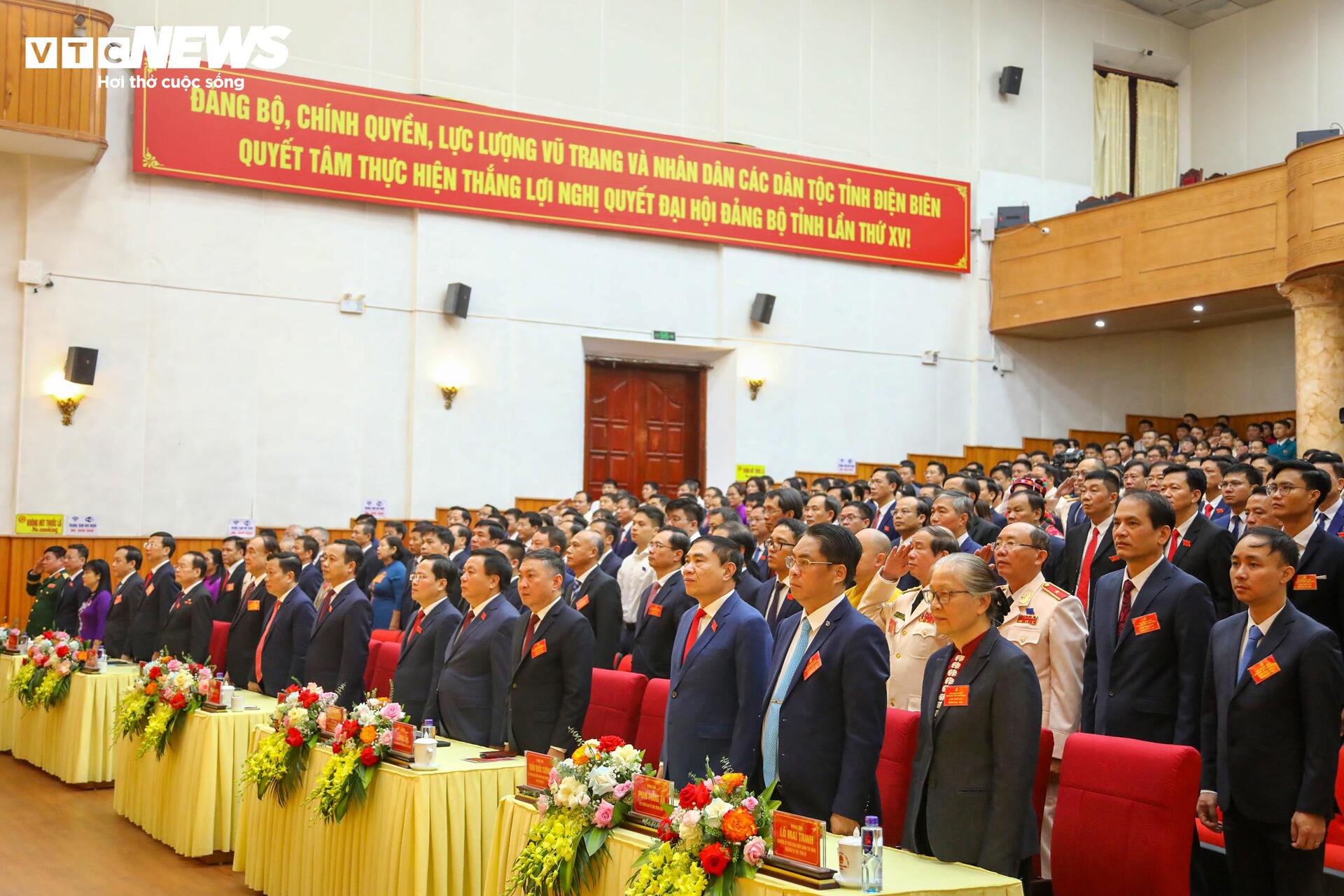 Khai mạc Đại hội Đảng bộ tỉnh Điện Biên lần thứ XV - 3