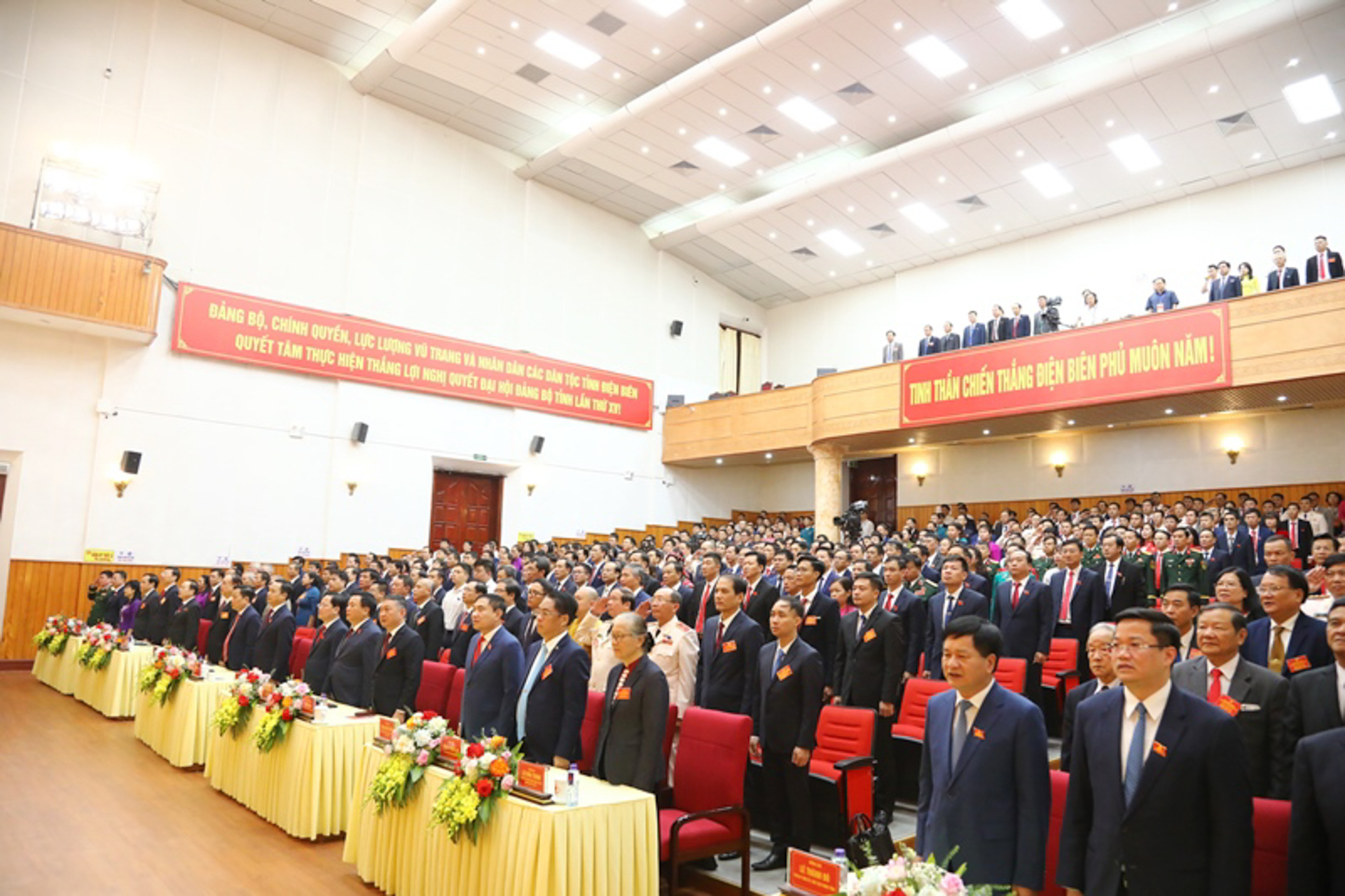 Khai mạc Đại hội Đảng bộ tỉnh Điện Biên lần thứ XV - 9