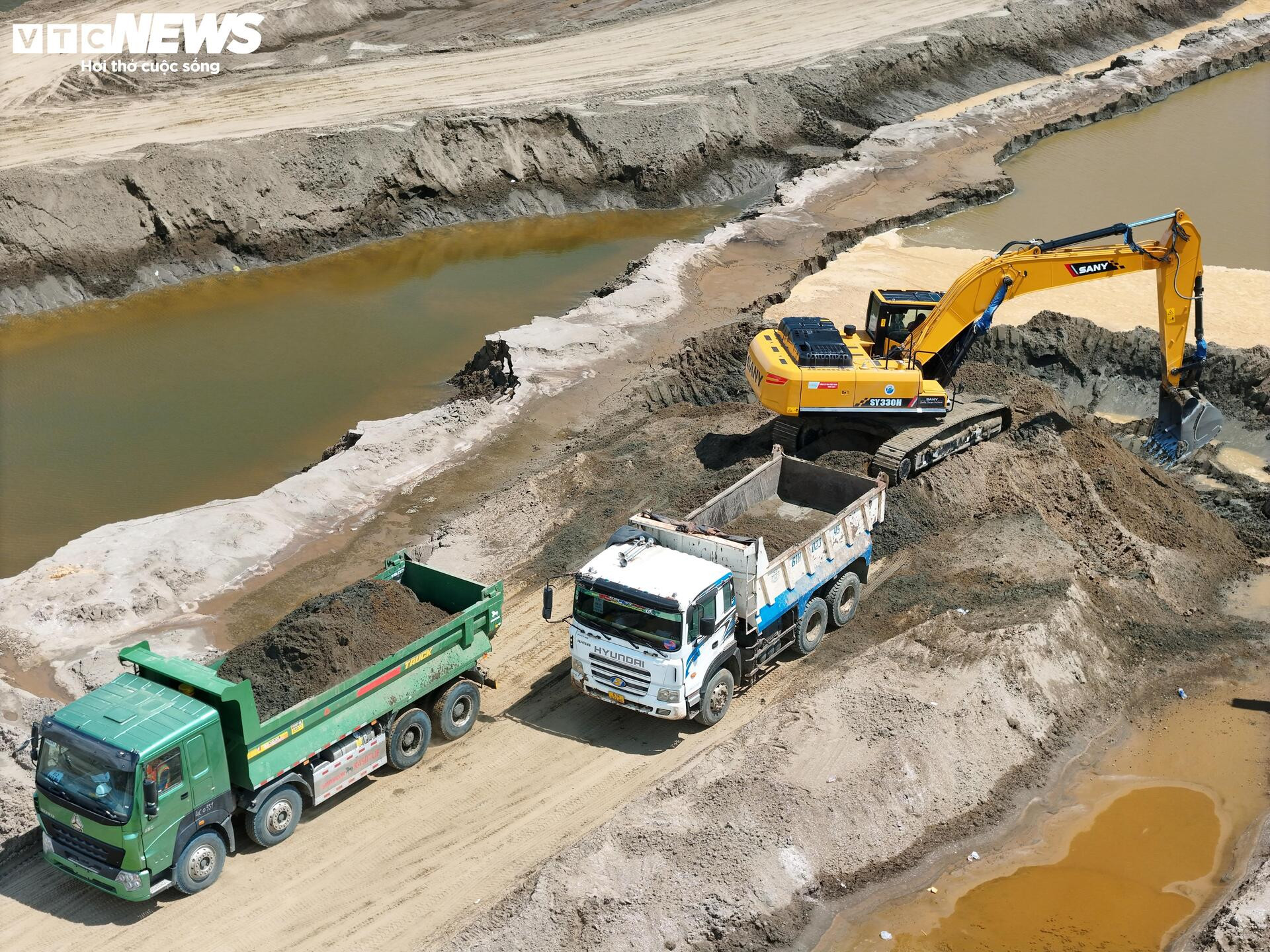 Panorama នៃគម្រោងទំនើបនៃការទន្ទ្រានលើសមុទ្រ Can Gio បន្ទាប់ពីសាងសង់ជិតកន្លះឆ្នាំ - ៤