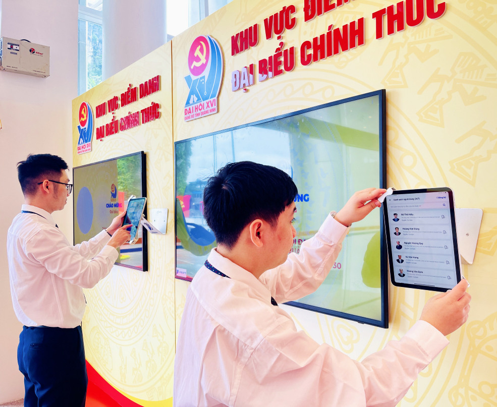 Những người lặng thầm góp sức vào thành công Đại hội Đảng bộ tỉnh Quảng Ninh - 3