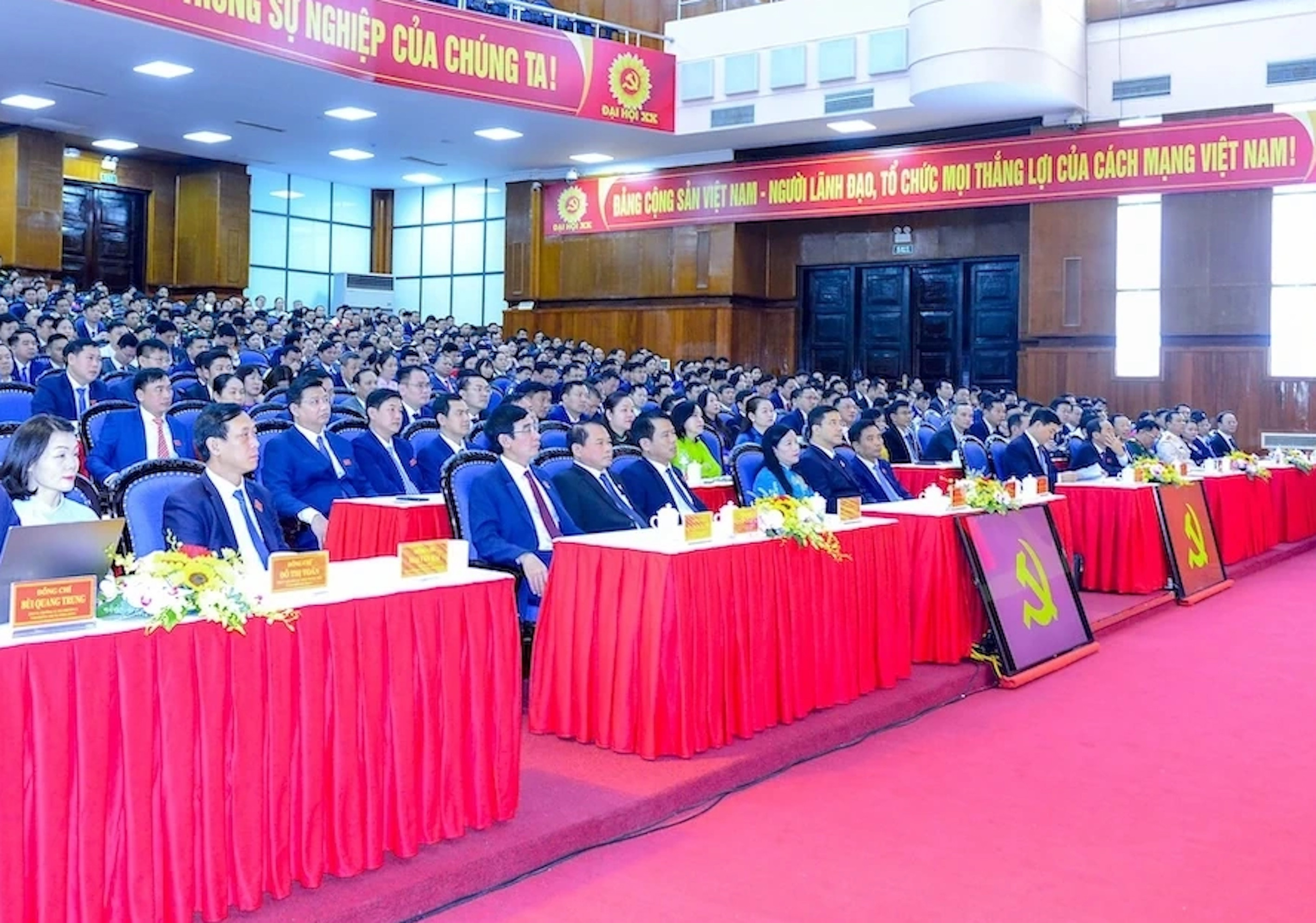 Ảnh: Thủ tướng Phạm Minh Chính dự Đại hội đại biểu Đảng bộ tỉnh Thanh Hoá - 5