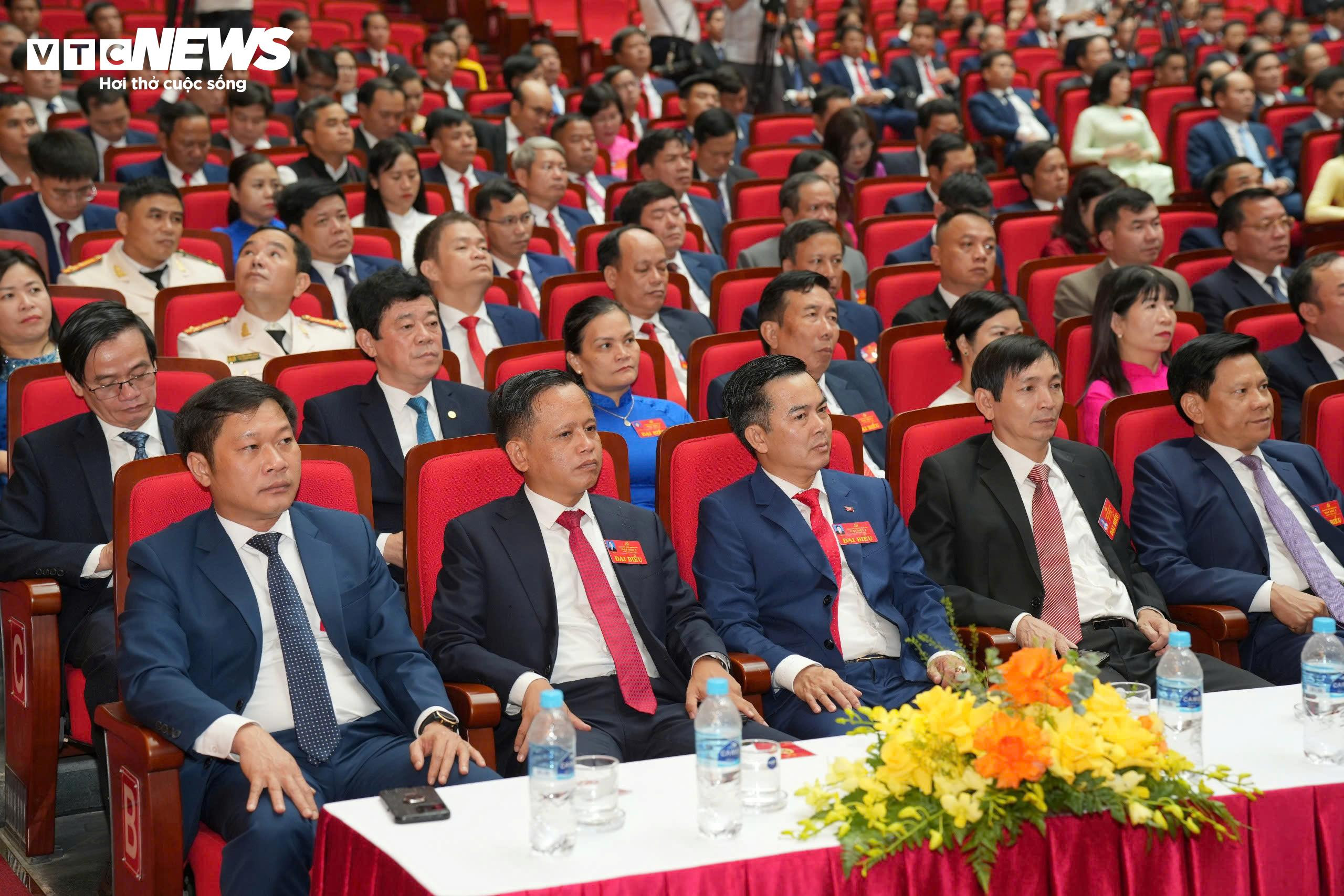 Toàn cảnh Đại hội đại biểu Đảng bộ tỉnh Quảng Trị nhiệm kỳ 2025 - 2030 - 5