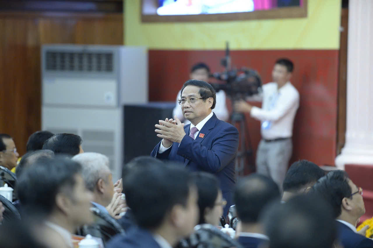 Ảnh: Thủ tướng Phạm Minh Chính dự Đại hội đại biểu Đảng bộ tỉnh Thanh Hoá - 2