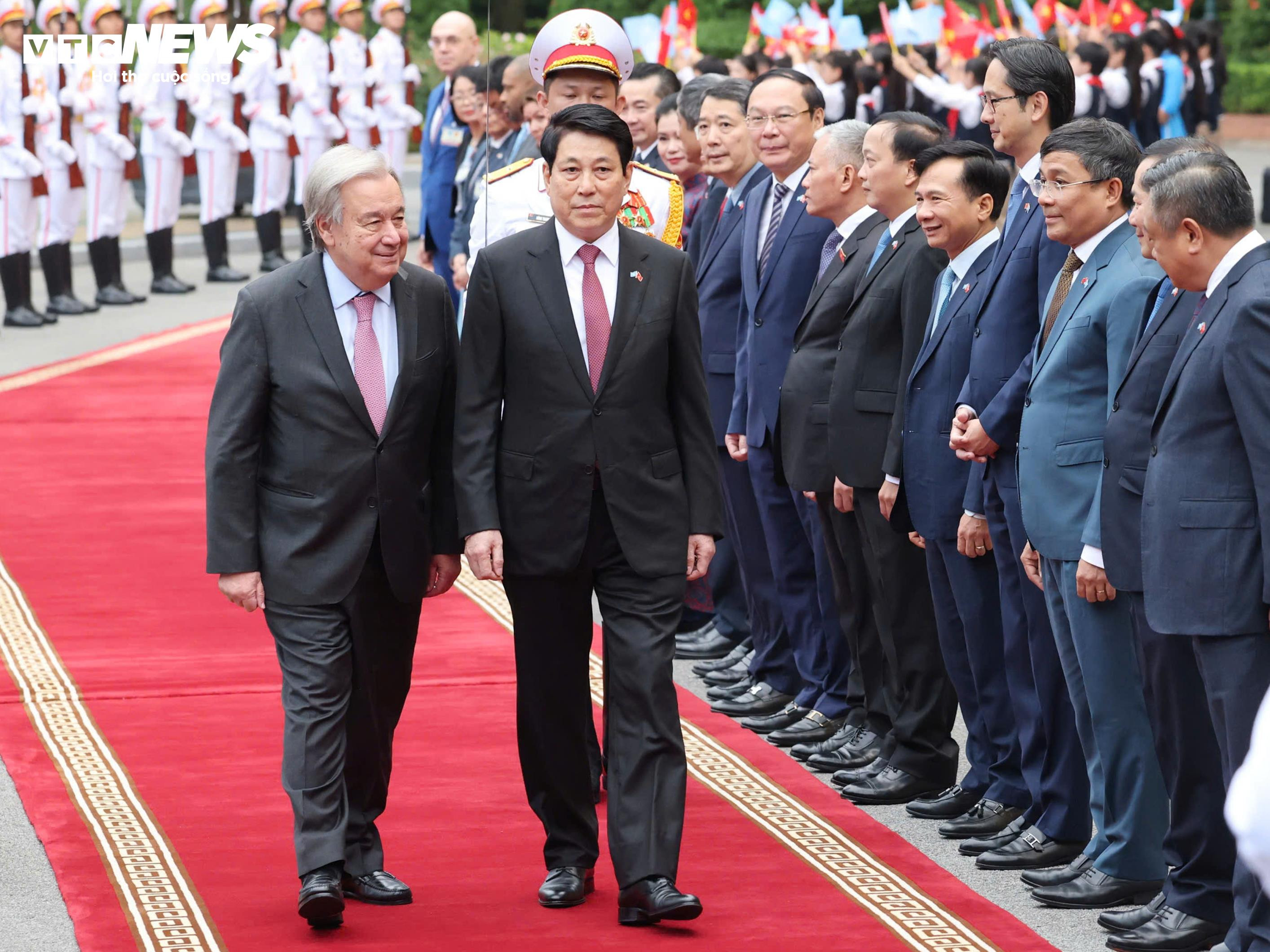 Chủ tịch nước Lương Cường đón Tổng Thư ký Liên hợp quốc António Guterres - 3