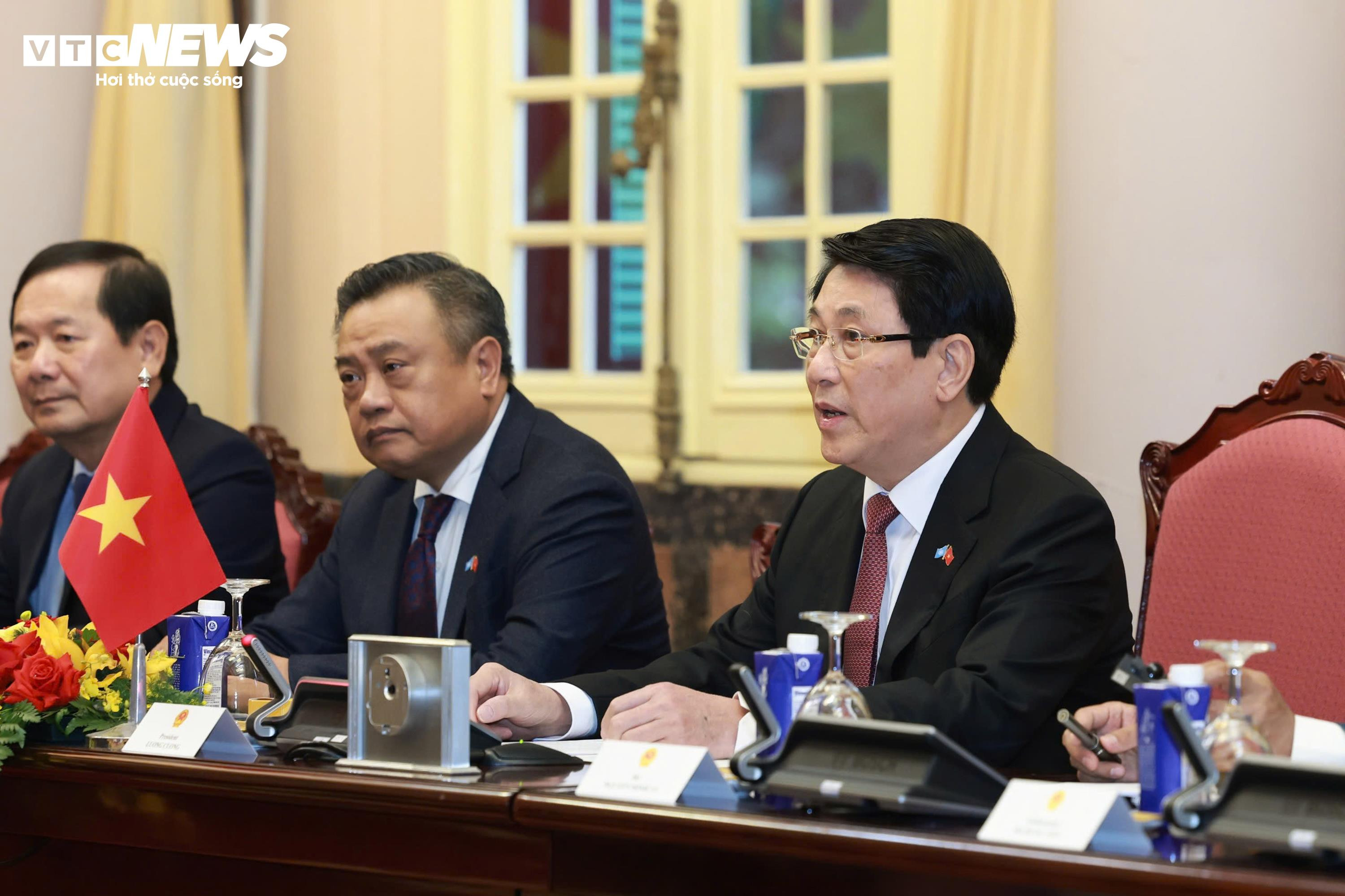 Chủ tịch nước Lương Cường đón Tổng Thư ký Liên hợp quốc António Guterres - 9